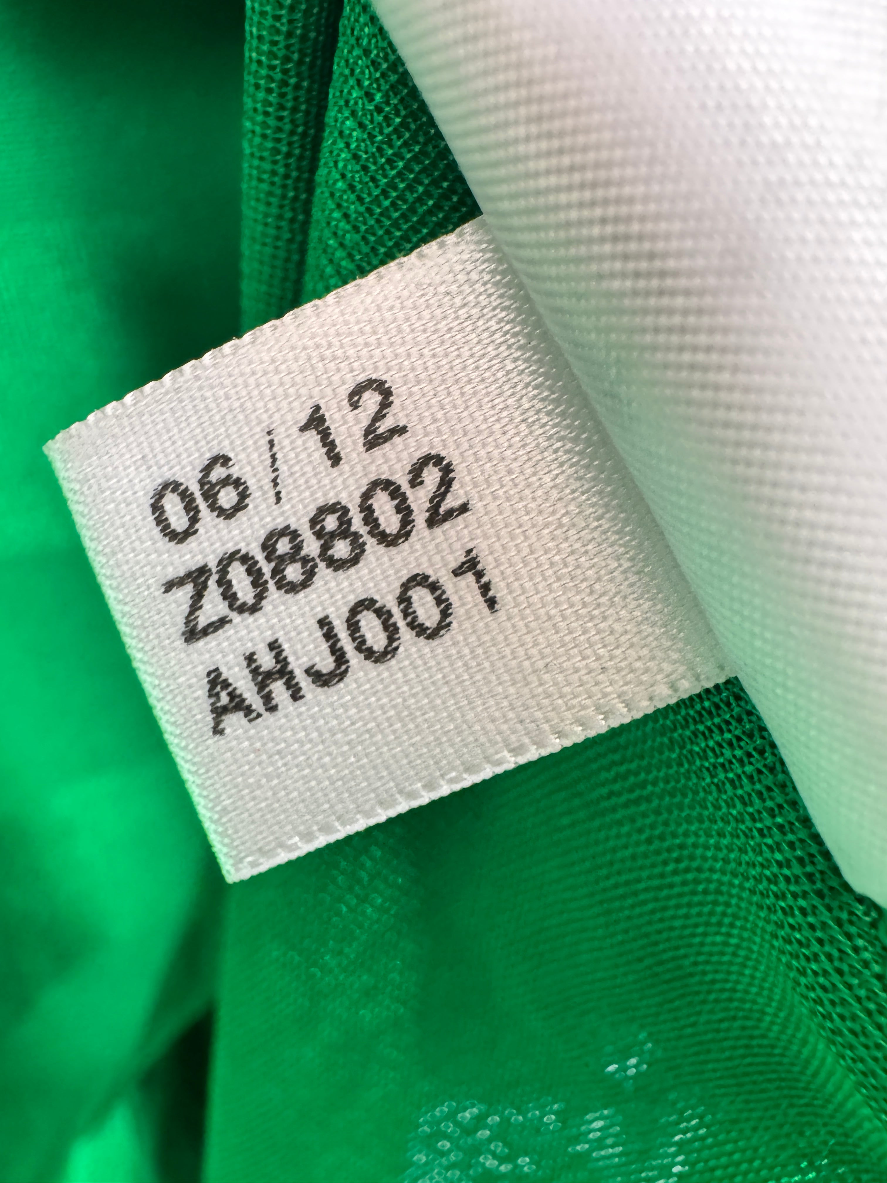 SAINT-ETIENNE 2012/2013 FOOTBALL SHIRT HOME LONG SLEEVE PLAYER ISSUE - AUBAMEYANG #7 (XL)