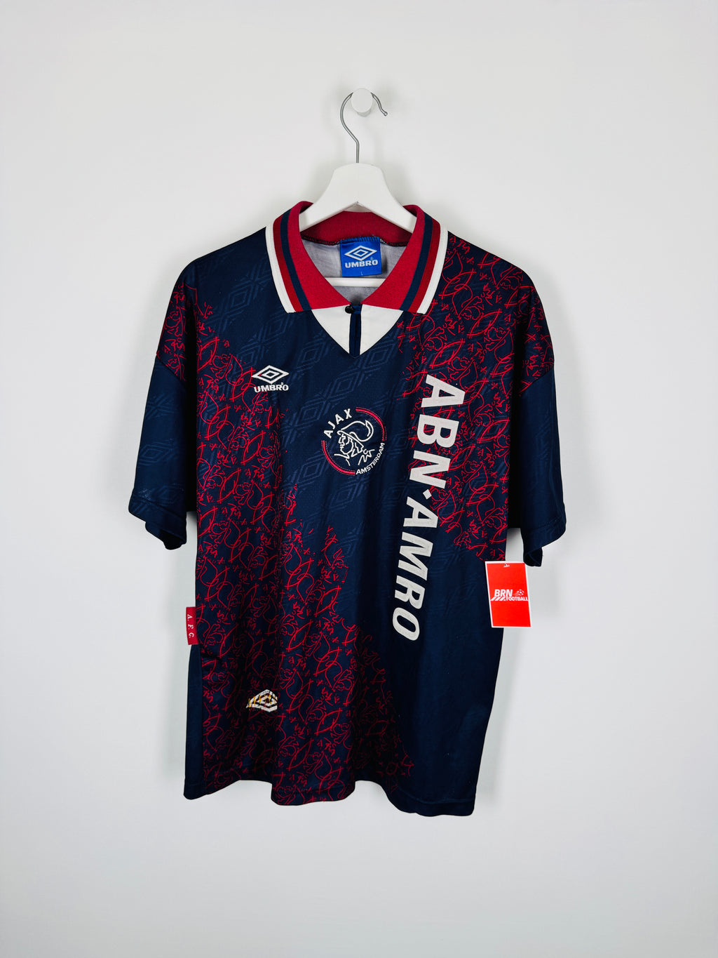 AJAX AMSTERDAM FOOTBALL JERSEY 1994/1995 AWAY (L)