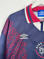 AJAX AMSTERDAM FOOTBALL JERSEY 1994/1995 AWAY (L)