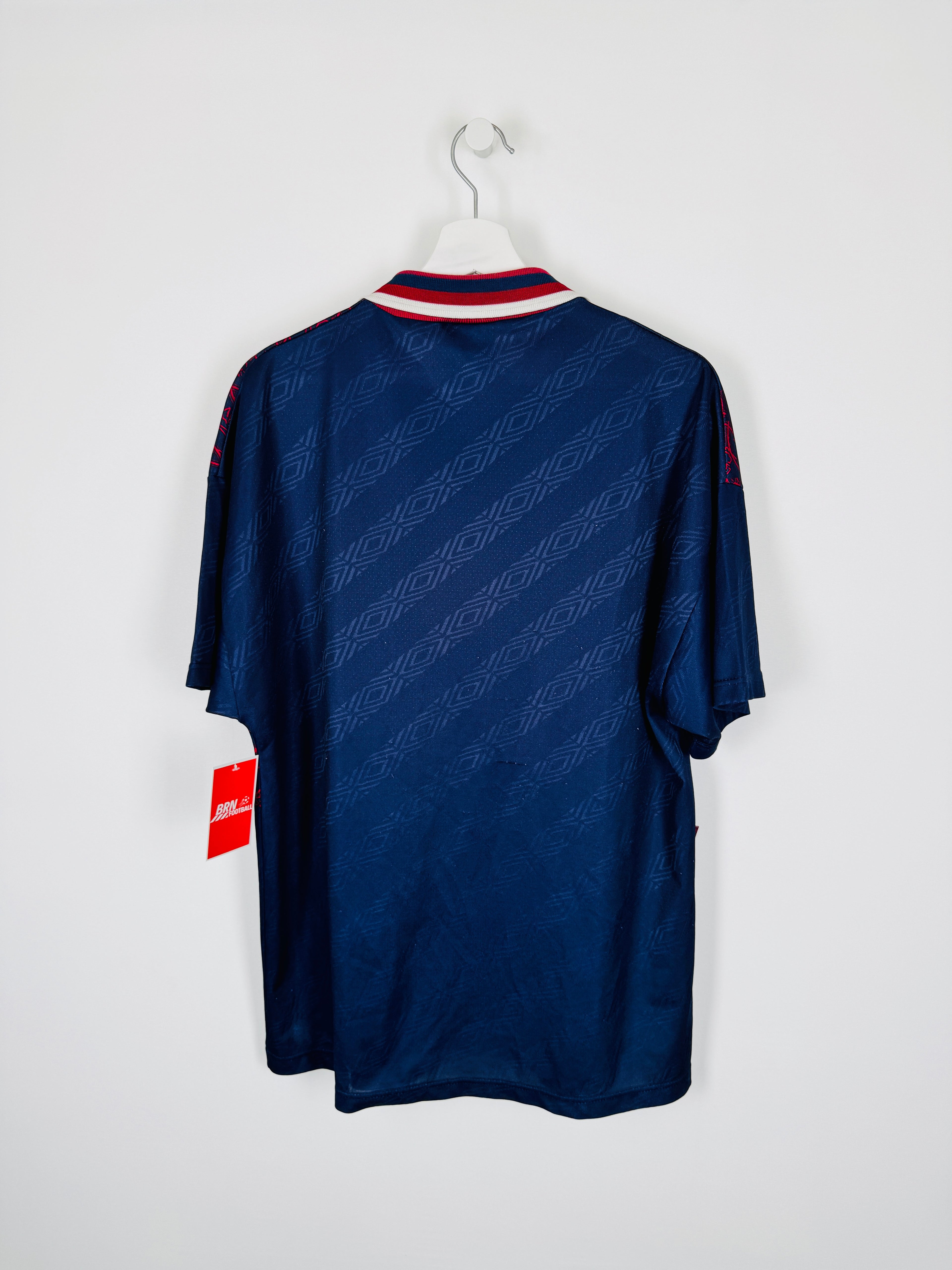 AJAX AMSTERDAM FOOTBALL JERSEY 1994/1995 AWAY (L)