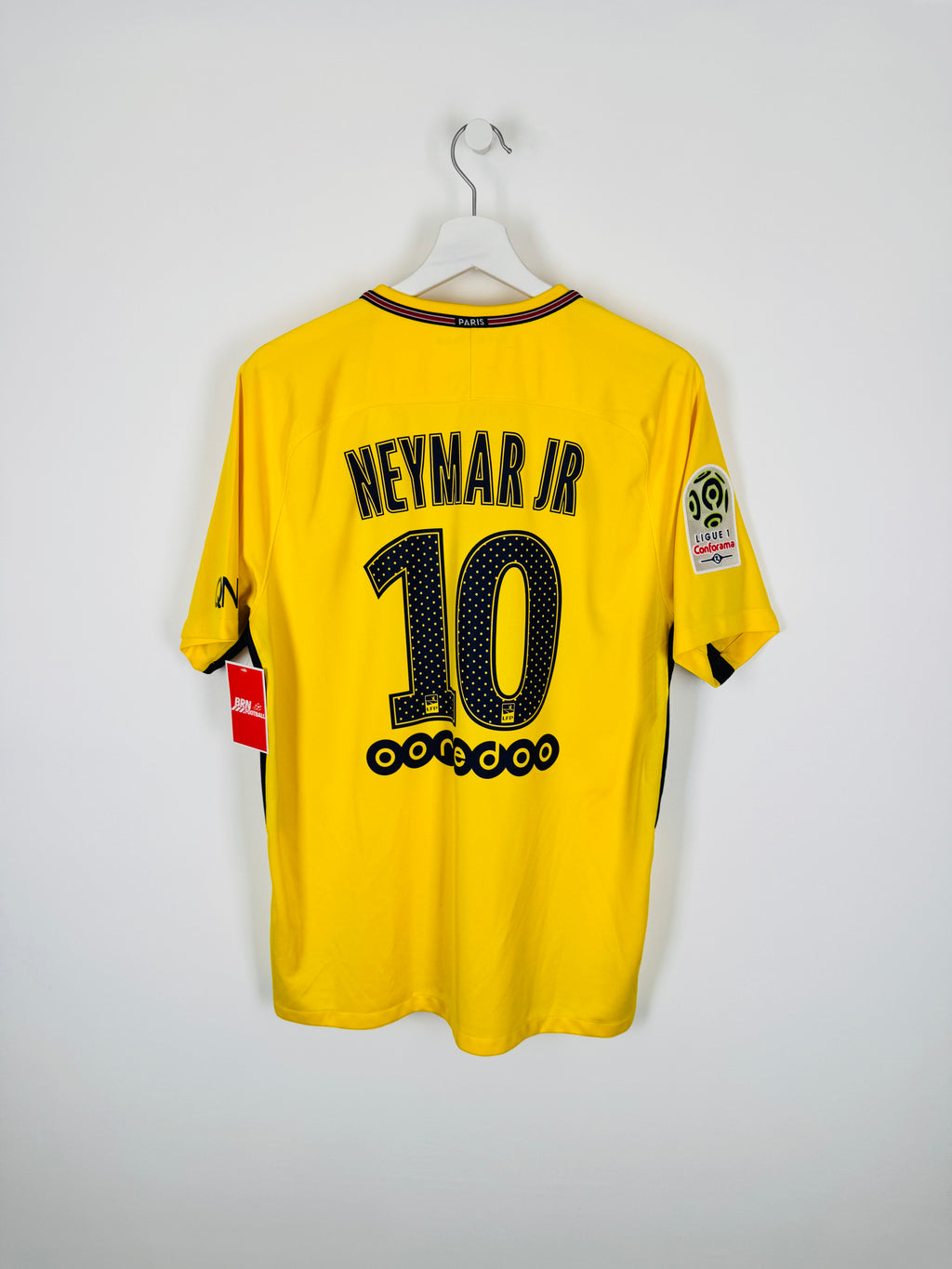 PSG 2017/2018 AWAY FOOTBALL JERSEY - NEYMAR JR #10 (L)