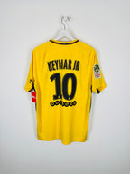 PSG 2017/2018 AWAY FOOTBALL JERSEY - NEYMAR JR #10 (L)