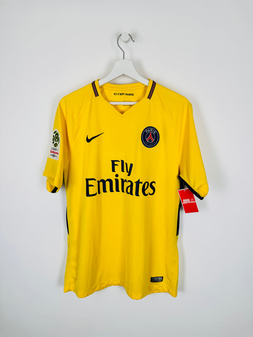 PSG 2017/2018 AWAY FOOTBALL JERSEY - NEYMAR JR #10 (L)
