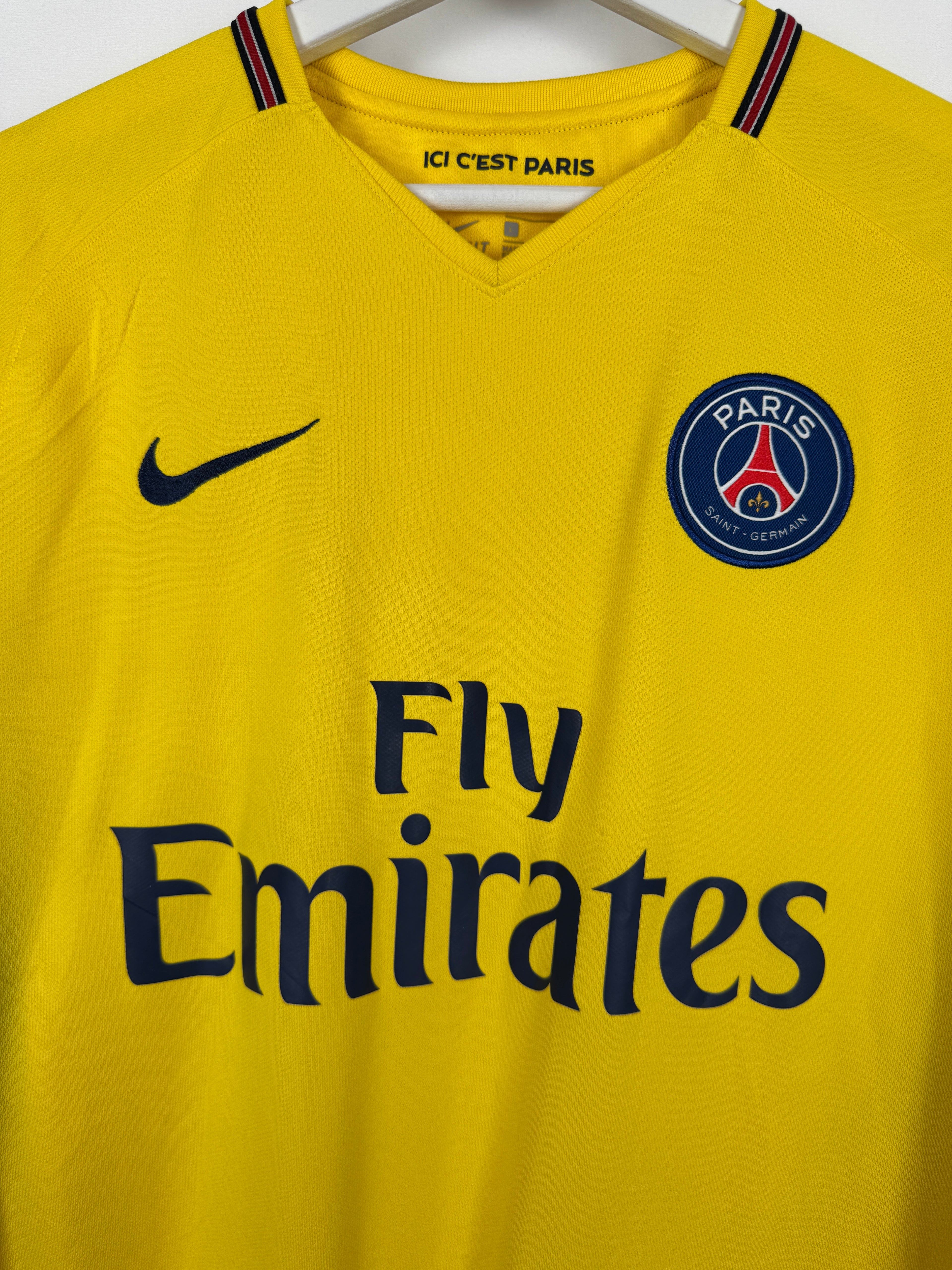 PSG 2017/2018 AWAY FOOTBALL JERSEY - NEYMAR JR #10 (L)