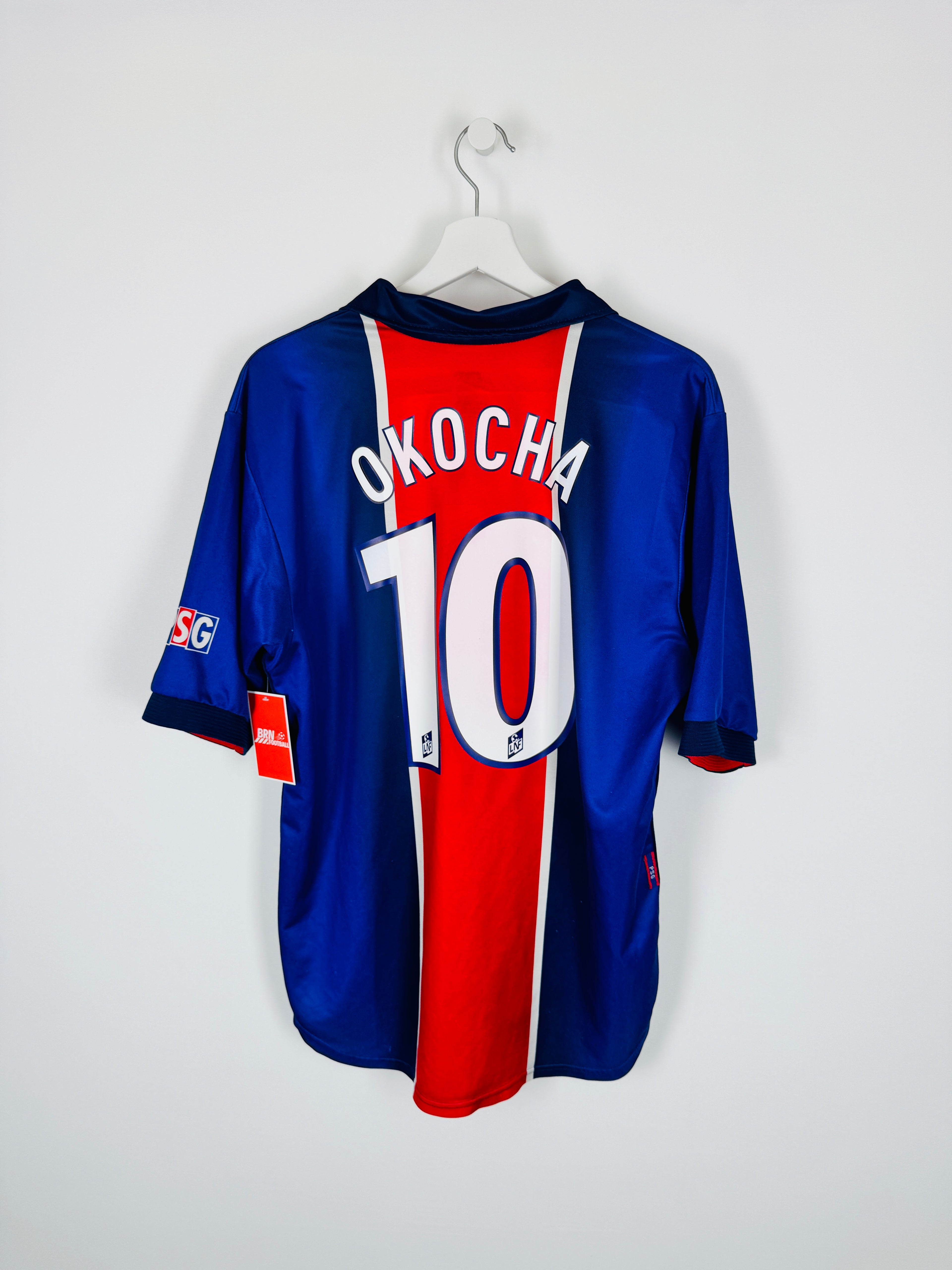 PSG FOOTBALL SHIRT 1998/1999 HOME - OKOCHA #10 (M)