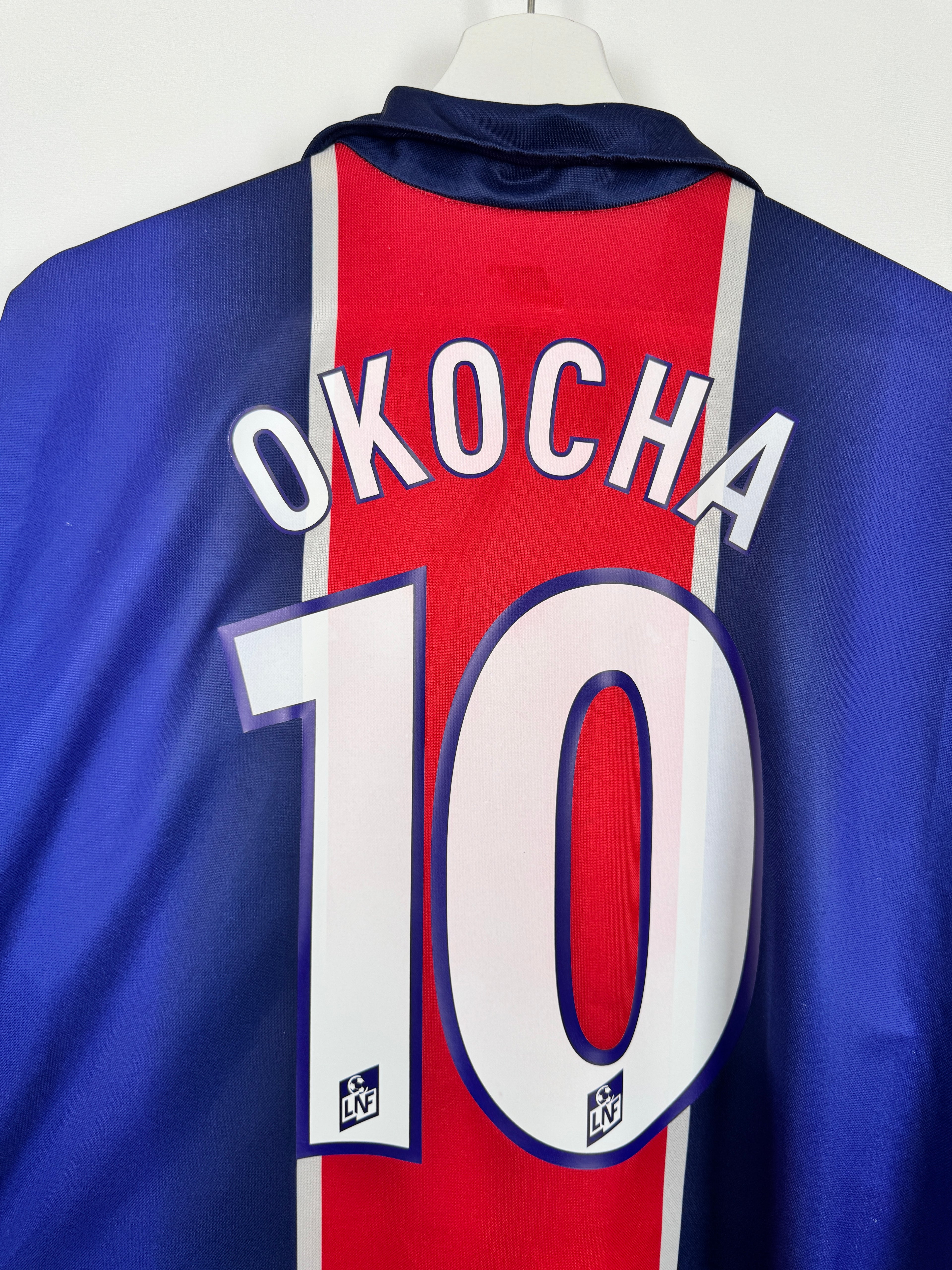 PSG FOOTBALL SHIRT 1998/1999 HOME - OKOCHA #10 (M)