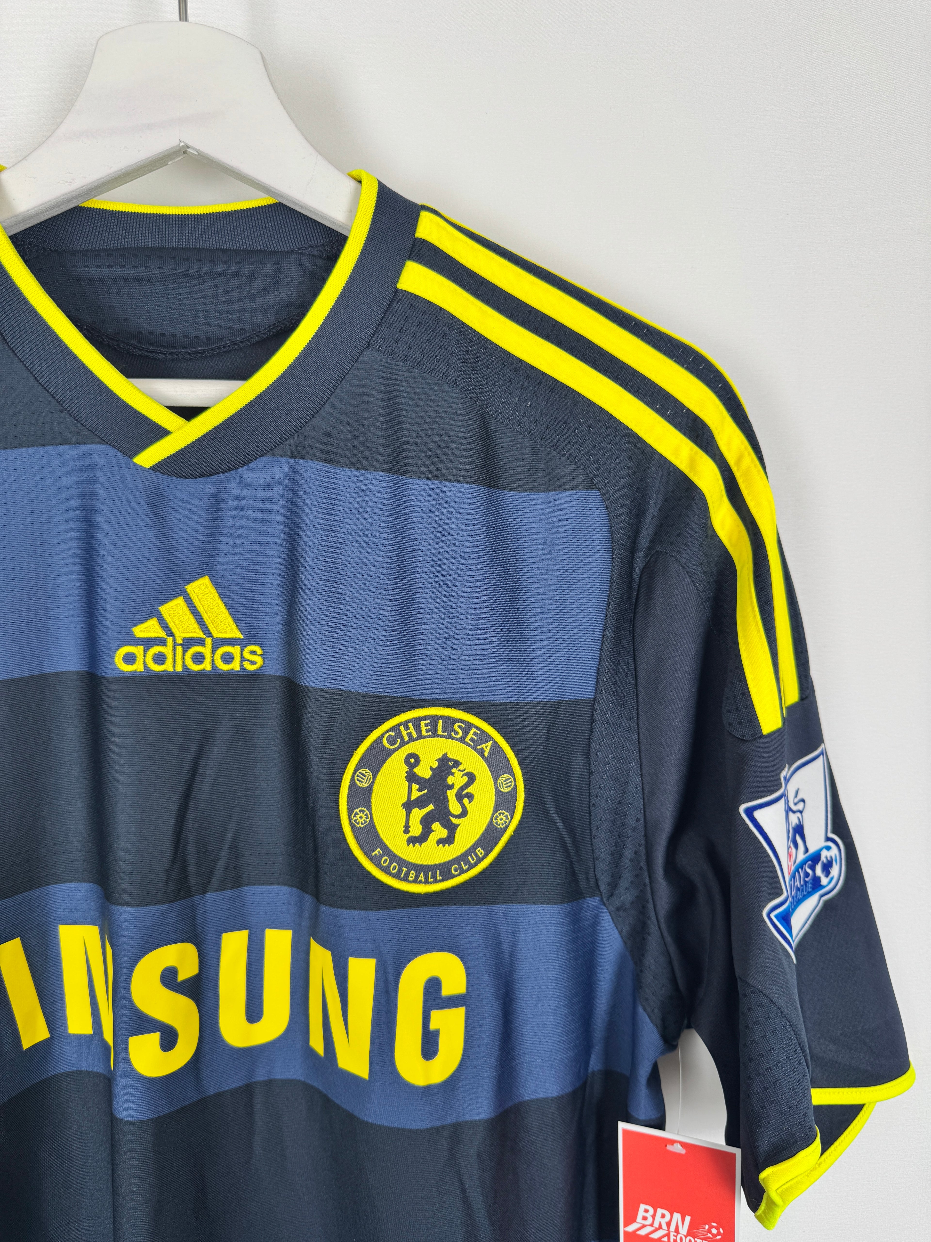 CHELSEA 2009/2010 AWAY FOOTBALL SHIRT - ANELKA #39 (M)