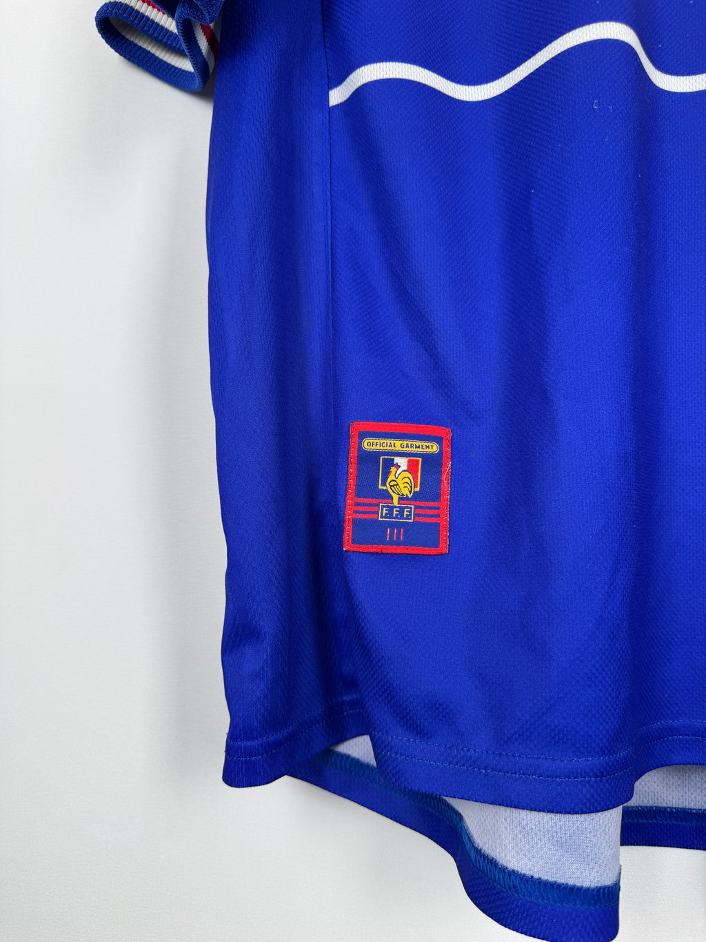 FRANCE NATIONAL FOOTBALL TEAM 1998 HOME JERSEY - ZIDANE #10 (XL)