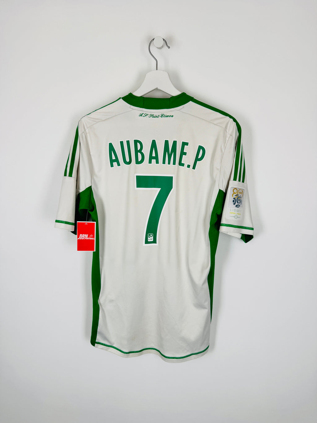 FOOTBALL JERSEY SAINT-ÉTIENNE 2012/2013 AWAY PRO STOCK - AUBAMEYANG.P (M)