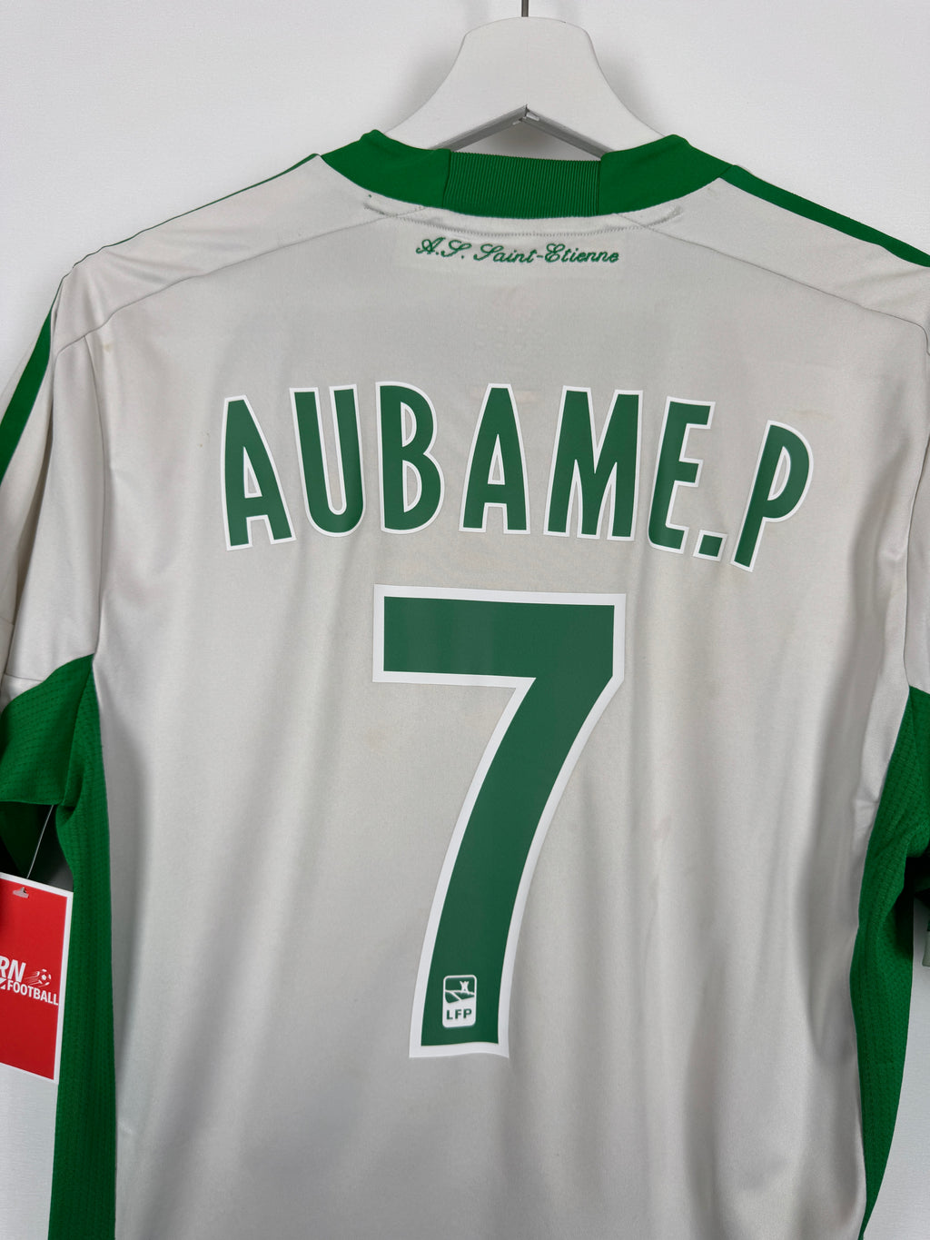 FOOTBALL JERSEY SAINT-ÉTIENNE 2012/2013 AWAY PRO STOCK - AUBAMEYANG.P (M)