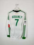 SAINT-ÉTIENNE FOOTBALL JERSEY 2011/2012 AWAY LONG SLEEVE PLAYER ISSUE - AUBAMEYANG.P #7 (XL)