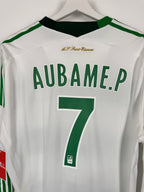 SAINT-ÉTIENNE FOOTBALL JERSEY 2011/2012 AWAY LONG SLEEVE PLAYER ISSUE - AUBAMEYANG.P #7 (XL)