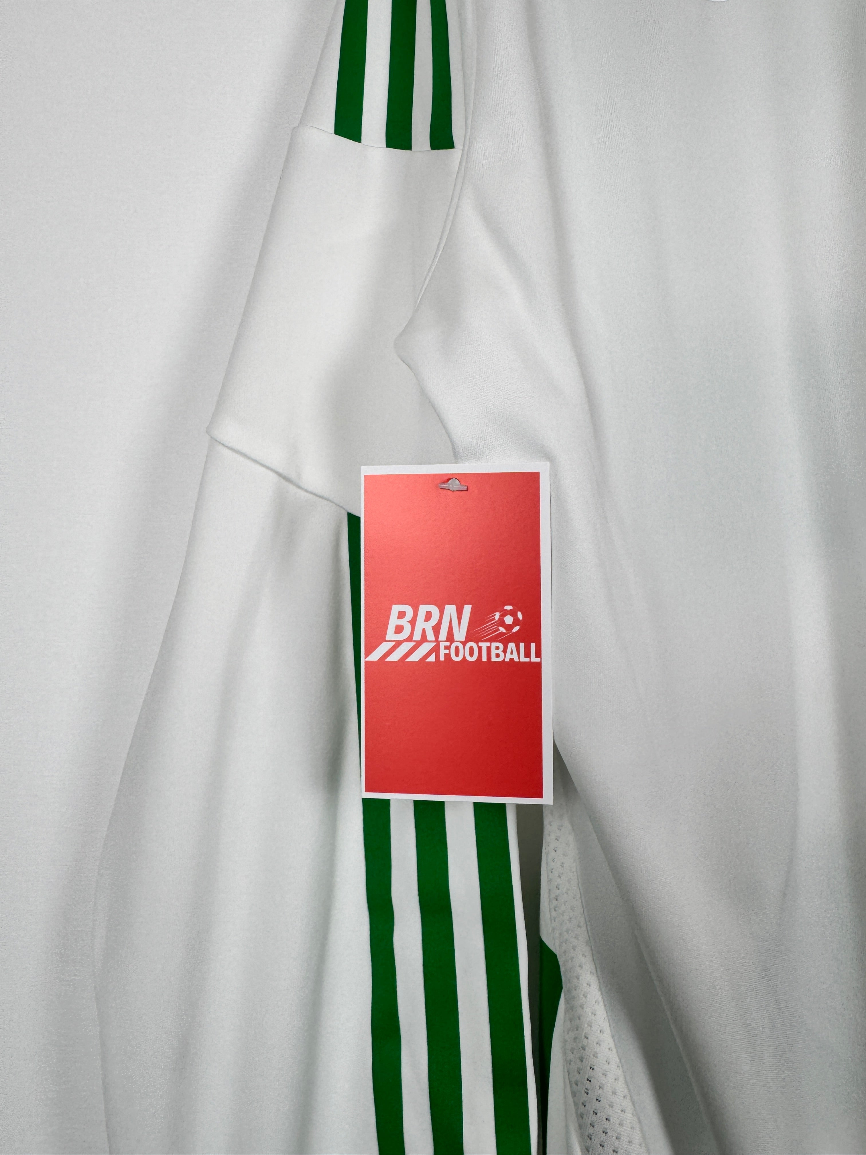 SAINT-ÉTIENNE FOOTBALL JERSEY 2011/2012 AWAY LONG SLEEVE PLAYER ISSUE - AUBAMEYANG.P #7 (XL)