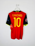 BELGIUM 2016 HOME FOOTBALL JERSEY - E.HAZARD #10 (M)