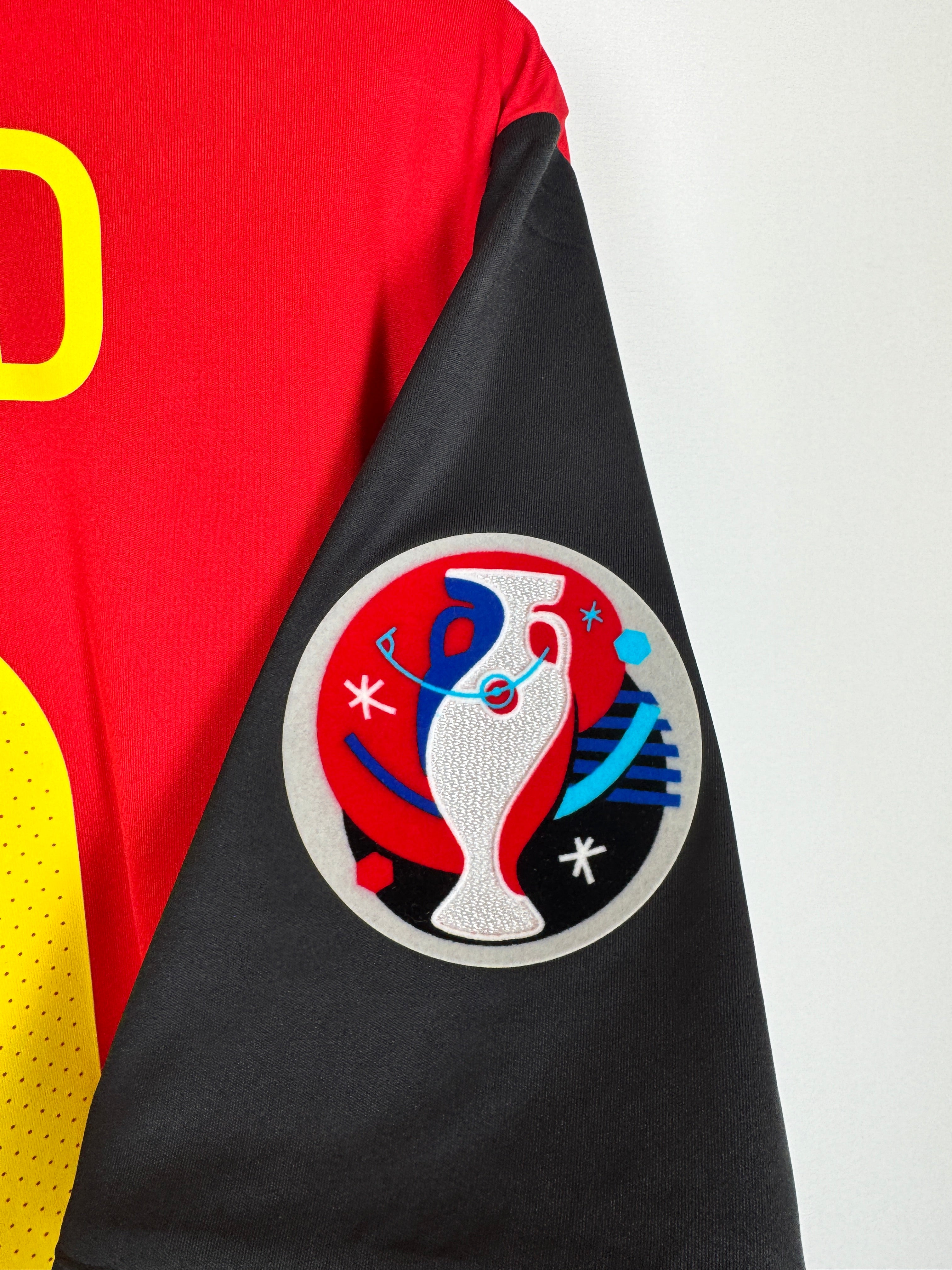 BELGIUM 2016 HOME FOOTBALL JERSEY - E.HAZARD #10 (M)