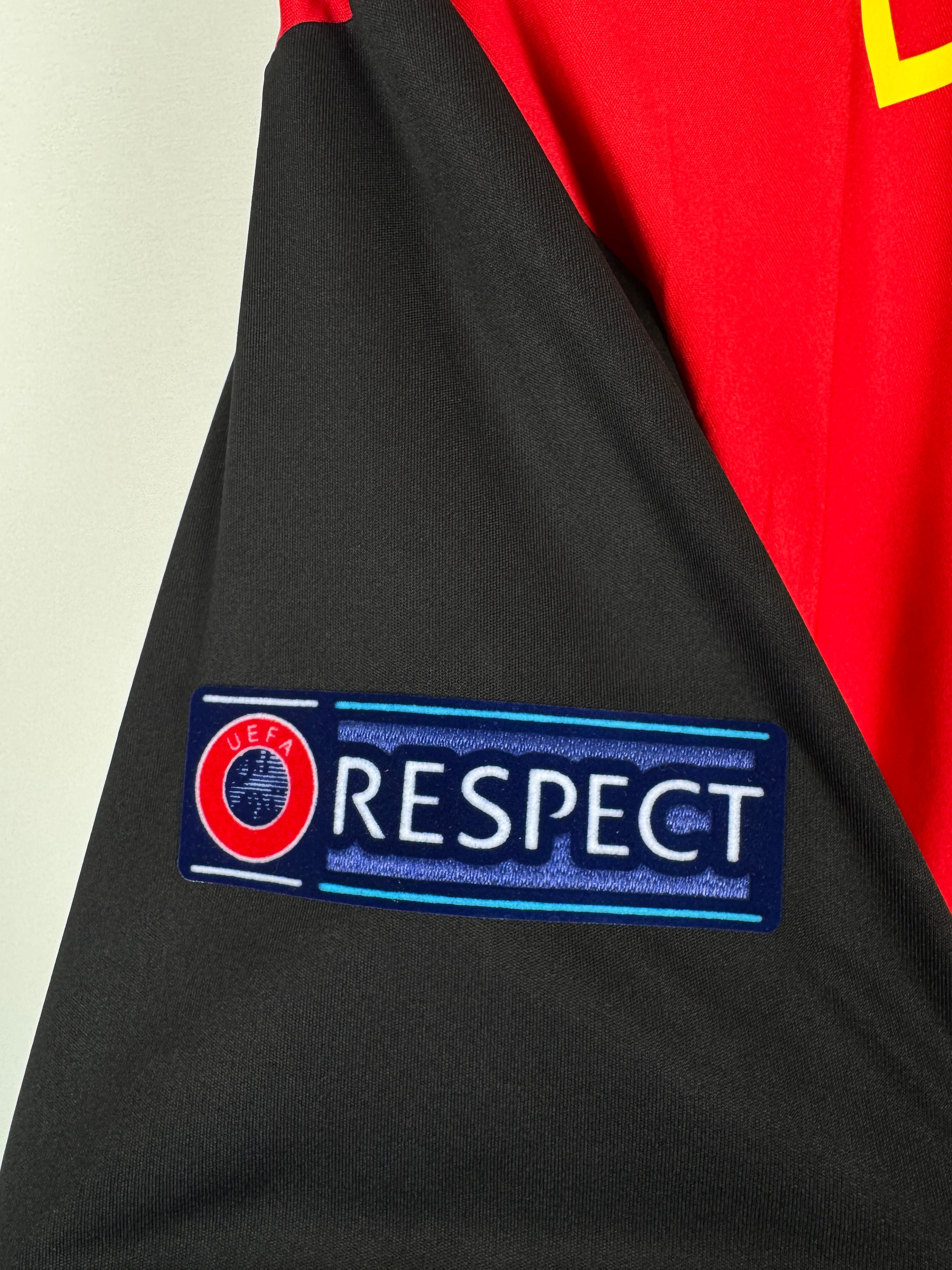 BELGIUM 2016 HOME FOOTBALL JERSEY - E.HAZARD #10 (M)