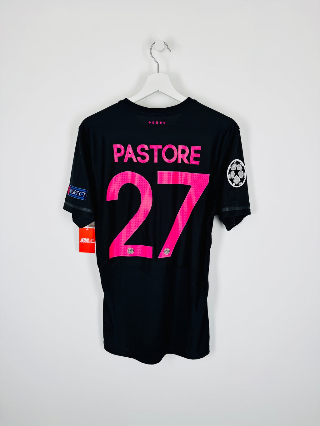 PSG 2015/2016 THIRD FOOTBALL JERSEY - PASTORE #27 (L)