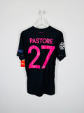 PSG 2015/2016 THIRD FOOTBALL JERSEY - PASTORE #27 (L)