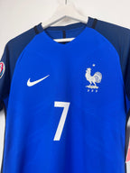 MAILLOT DE FOOTBALL ÉQUIPE DE FRANCE 2016 DOMICILE PRO PLAYER - ANTOINE GRIEZMANN #7 (S)