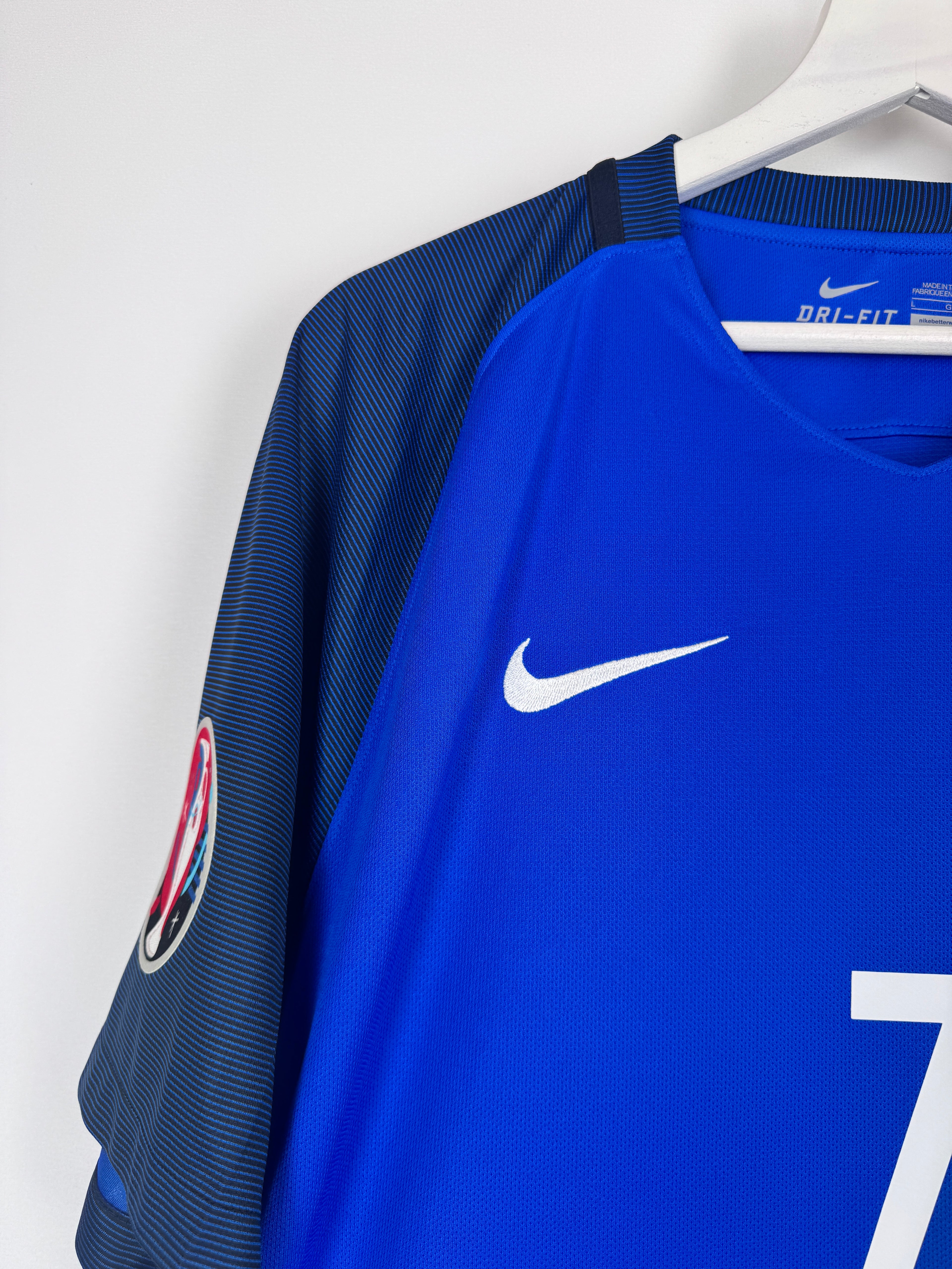 MAILLOT DE FOOTBALL ÉQUIPE DE FRANCE 2016 DOMICILE - ANTOINE GRIEZMANN #7 (L)