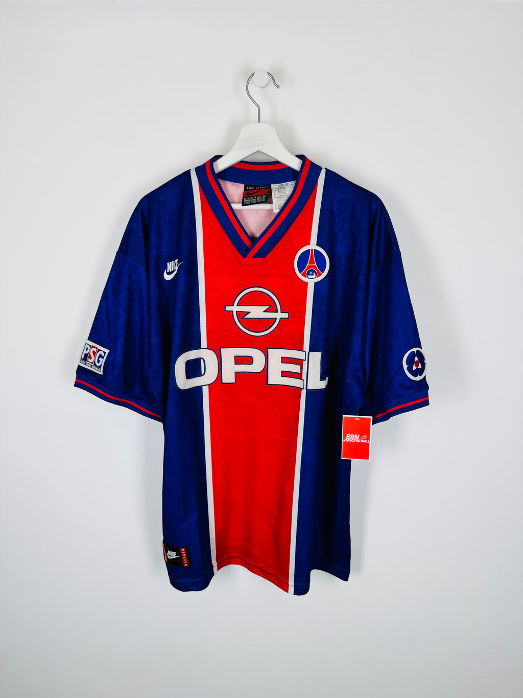 PSG FOOTBALL SHIRT 1995/1996 HOME - MAY 8, 1996 (XL)