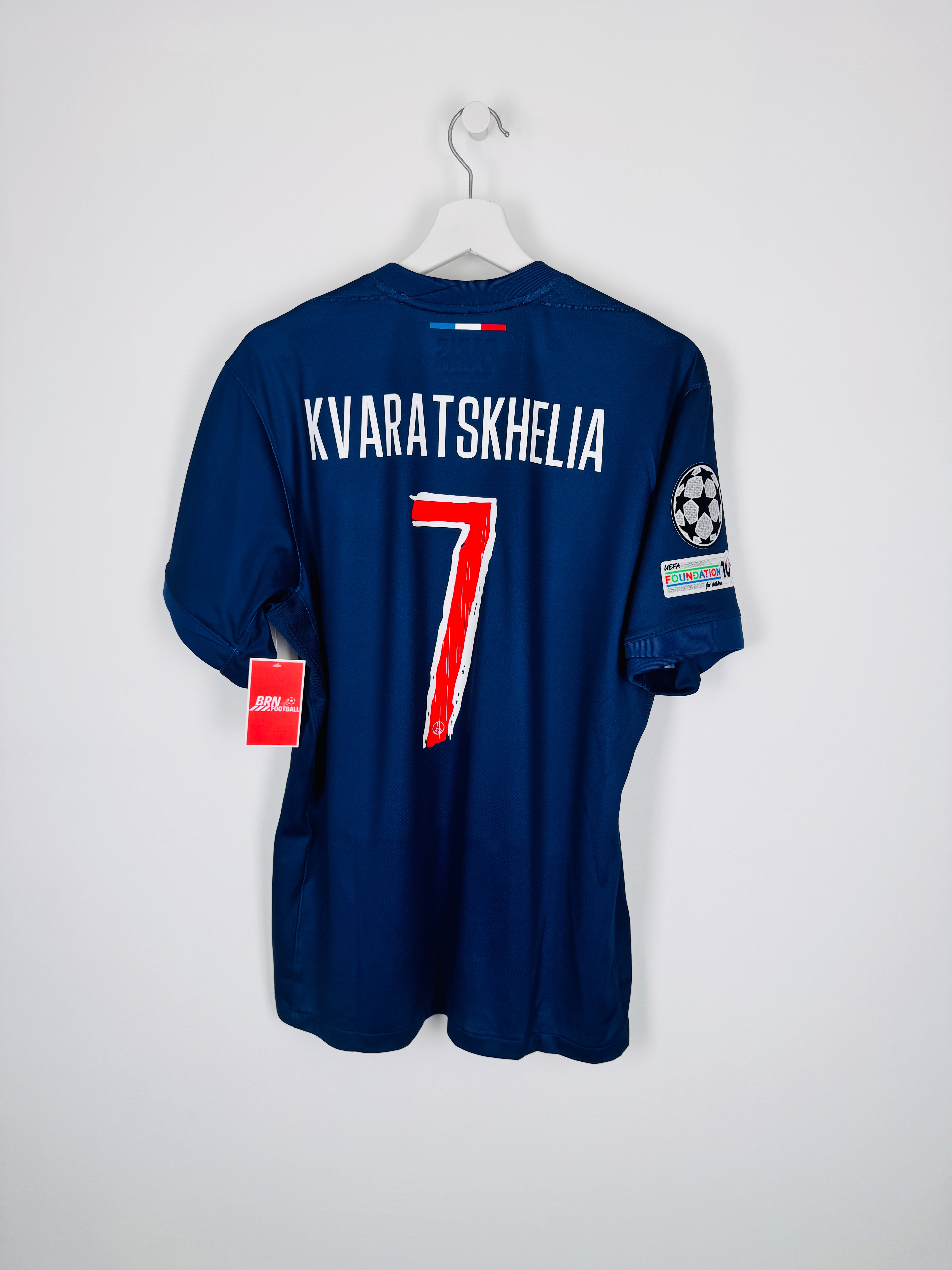 PSG FOOTBALL JERSEY 1997/1998 HOME - NGOTTY #4 (S)