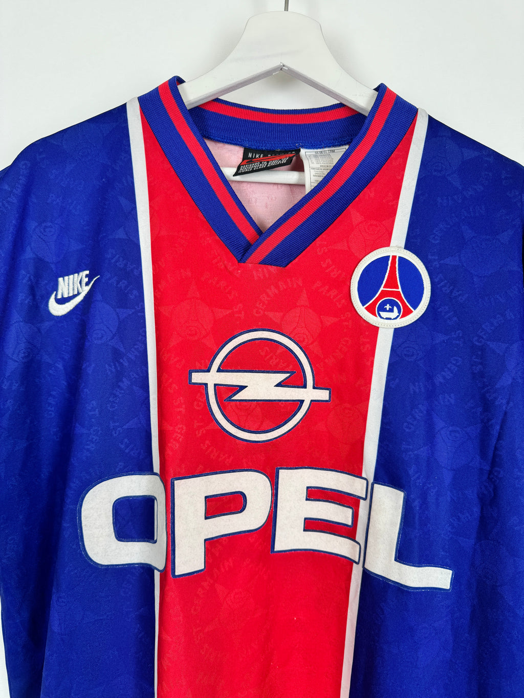 PSG FOOTBALL SHIRT 1995/1996 HOME - MAY 8, 1996 (XL)