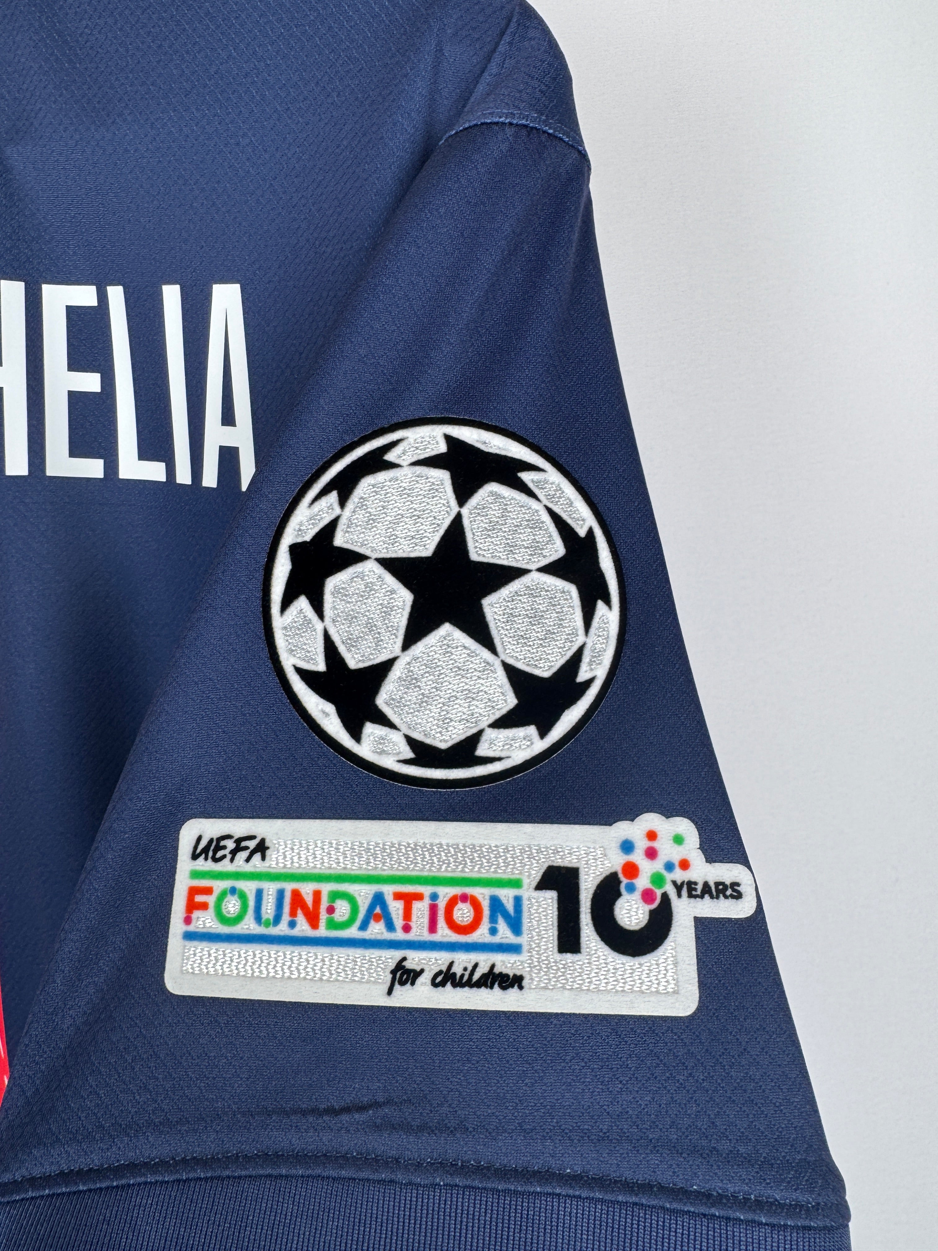 PSG FOOTBALL JERSEY 1997/1998 HOME - NGOTTY #4 (S)