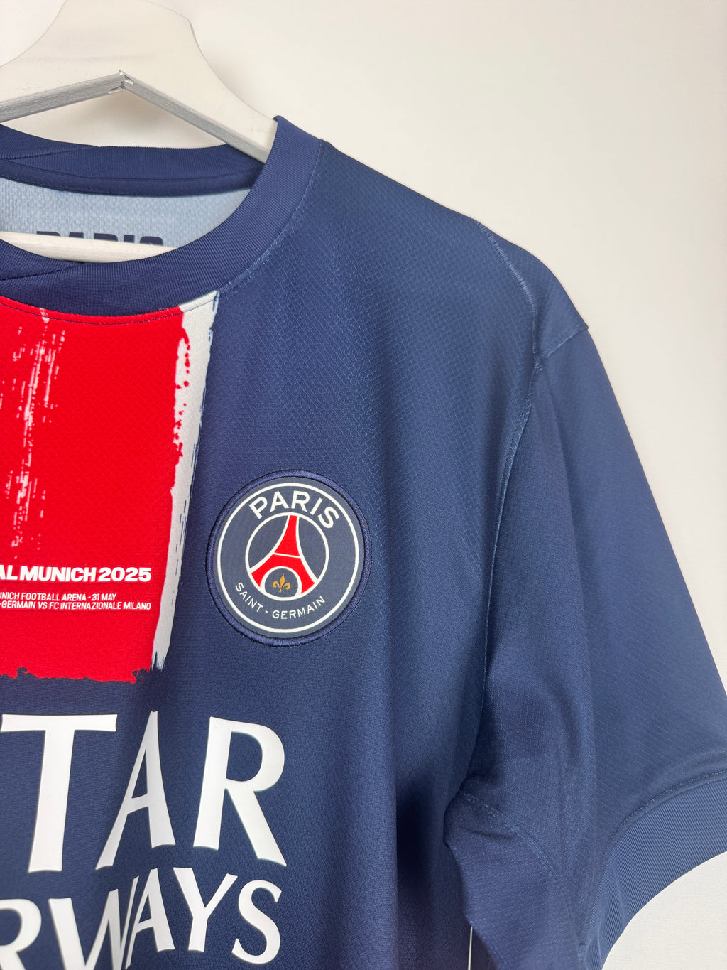 PSG FOOTBALL JERSEY 1997/1998 HOME - NGOTTY #4 (S)