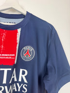 PSG FOOTBALL JERSEY 1997/1998 HOME - NGOTTY #4 (S)