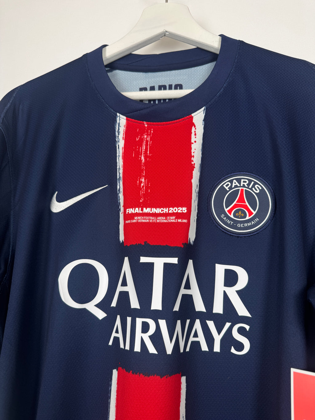 PSG FOOTBALL JERSEY 1997/1998 HOME - NGOTTY #4 (S)