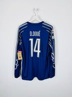 PSG 2024/2025 FOURTH FOOTBALL JERSEY LONG SLEEVE NEW - D.DOUÉ #14 (L)