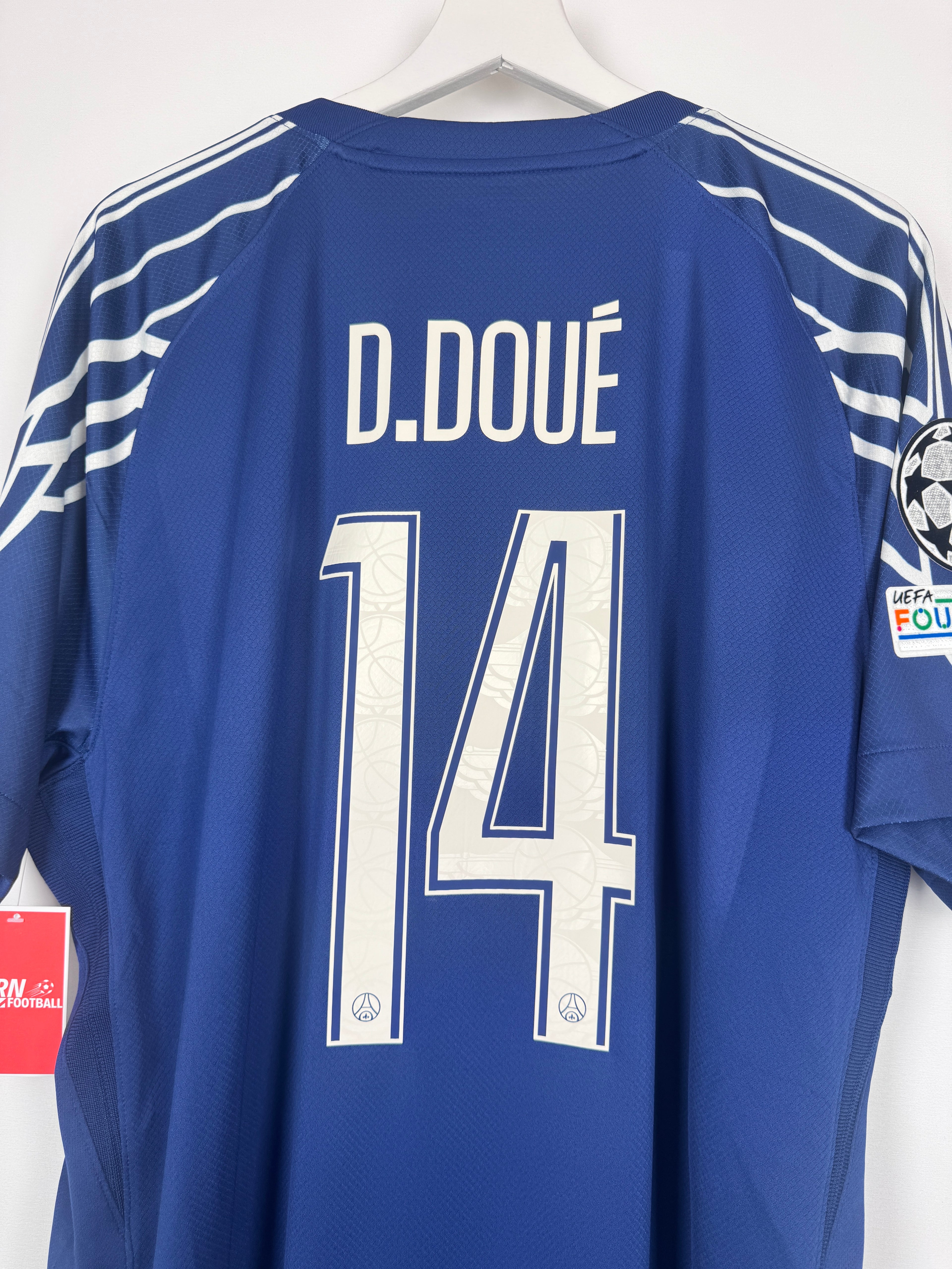 PSG FOOTBALL JERSEY 1997/1998 HOME - NGOTTY #4 (S)