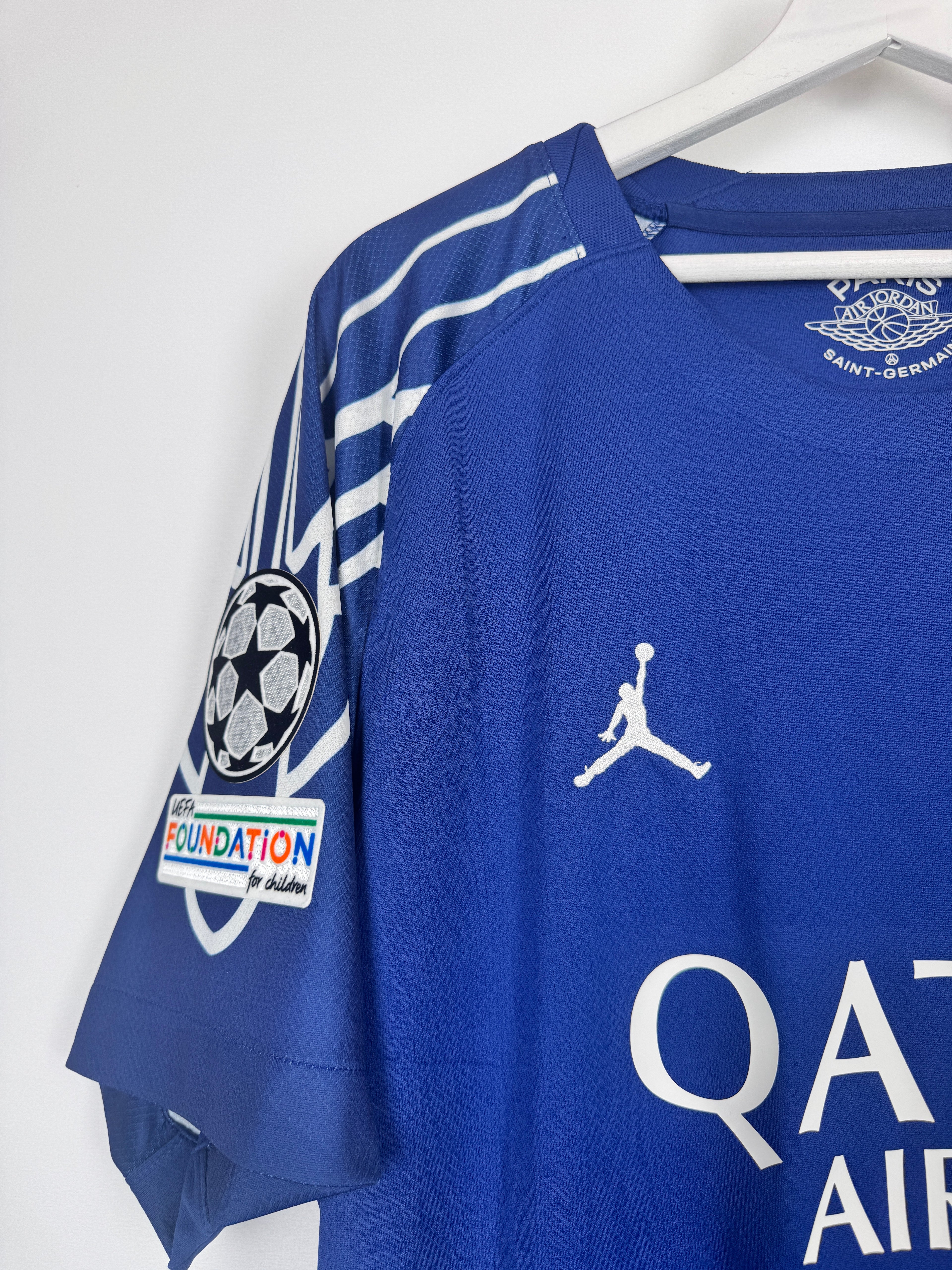 PSG FOOTBALL JERSEY 1997/1998 HOME - NGOTTY #4 (S)