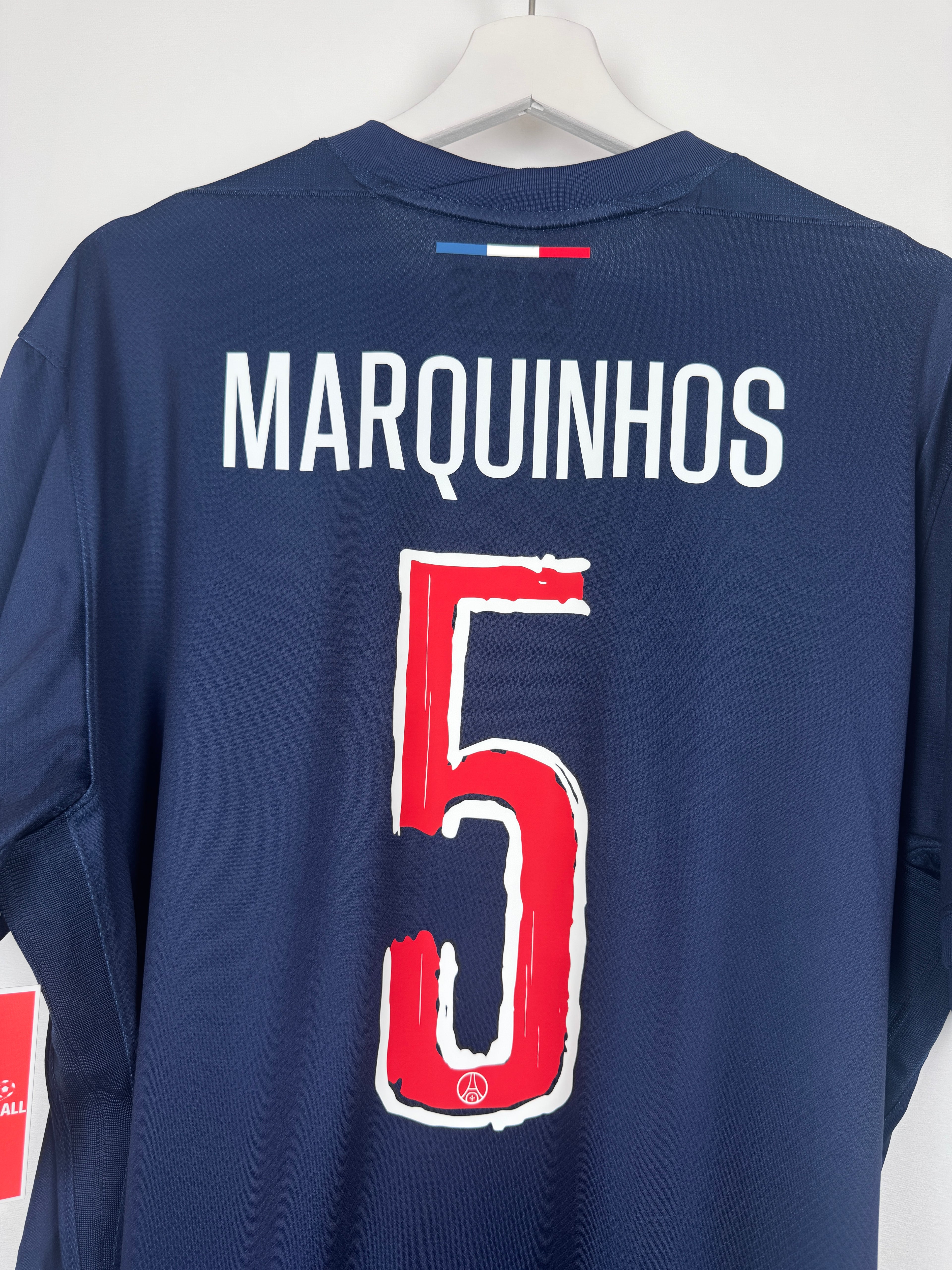PSG FOOTBALL JERSEY 1997/1998 HOME - NGOTTY #4 (S)