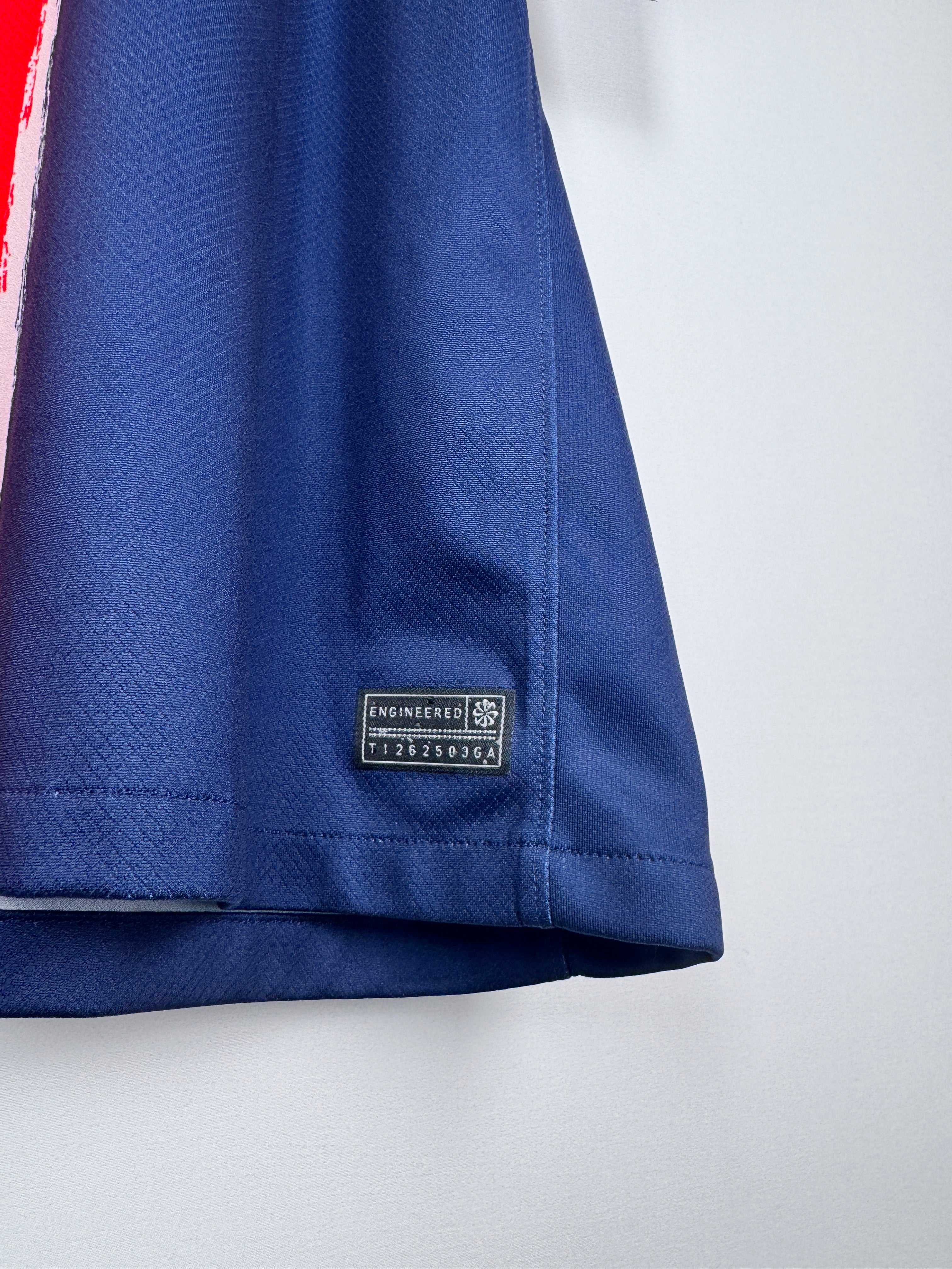 PSG FOOTBALL JERSEY 1997/1998 HOME - NGOTTY #4 (S)