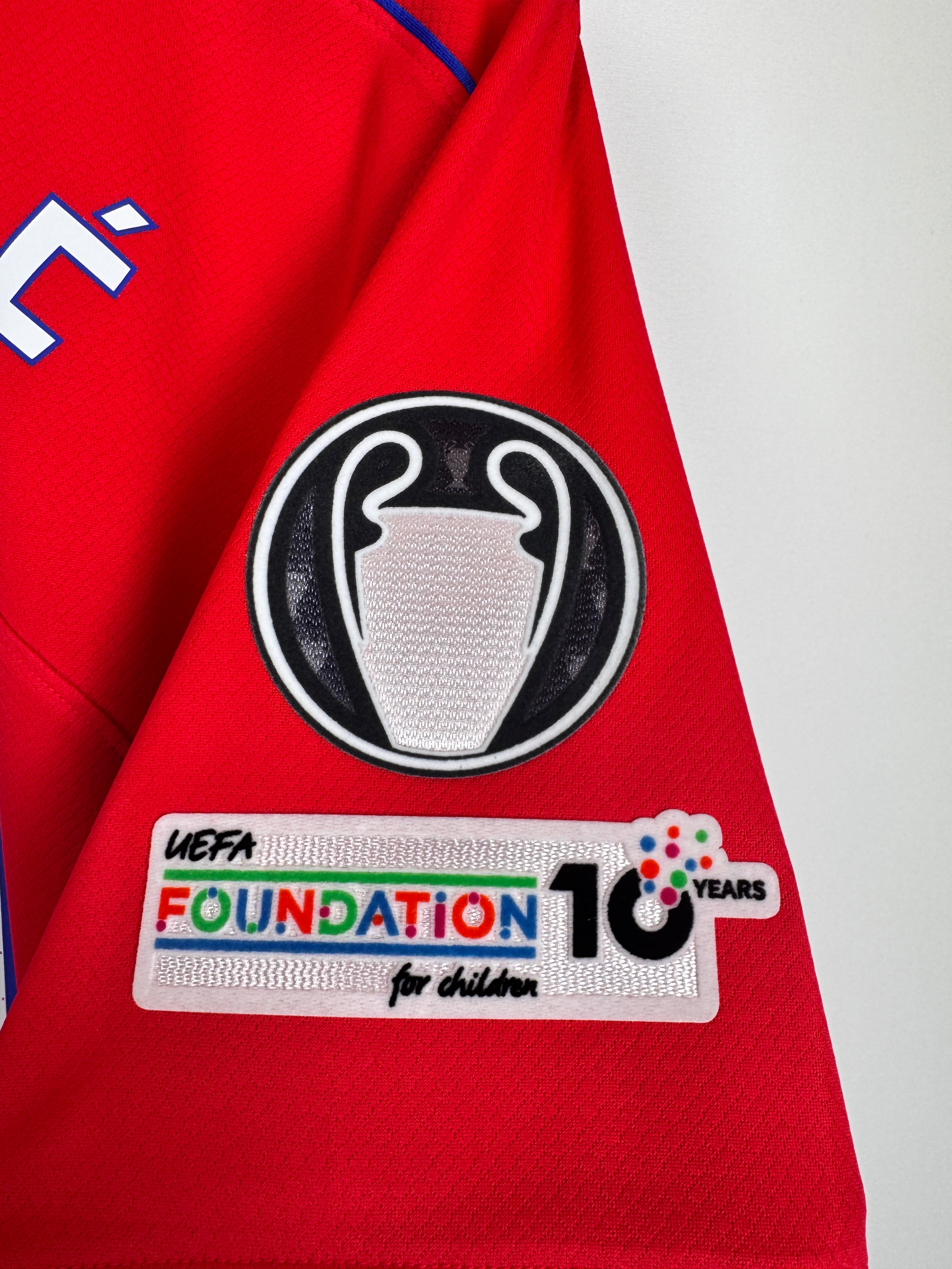 PSG FOOTBALL JERSEY 1997/1998 HOME - NGOTTY #4 (S)