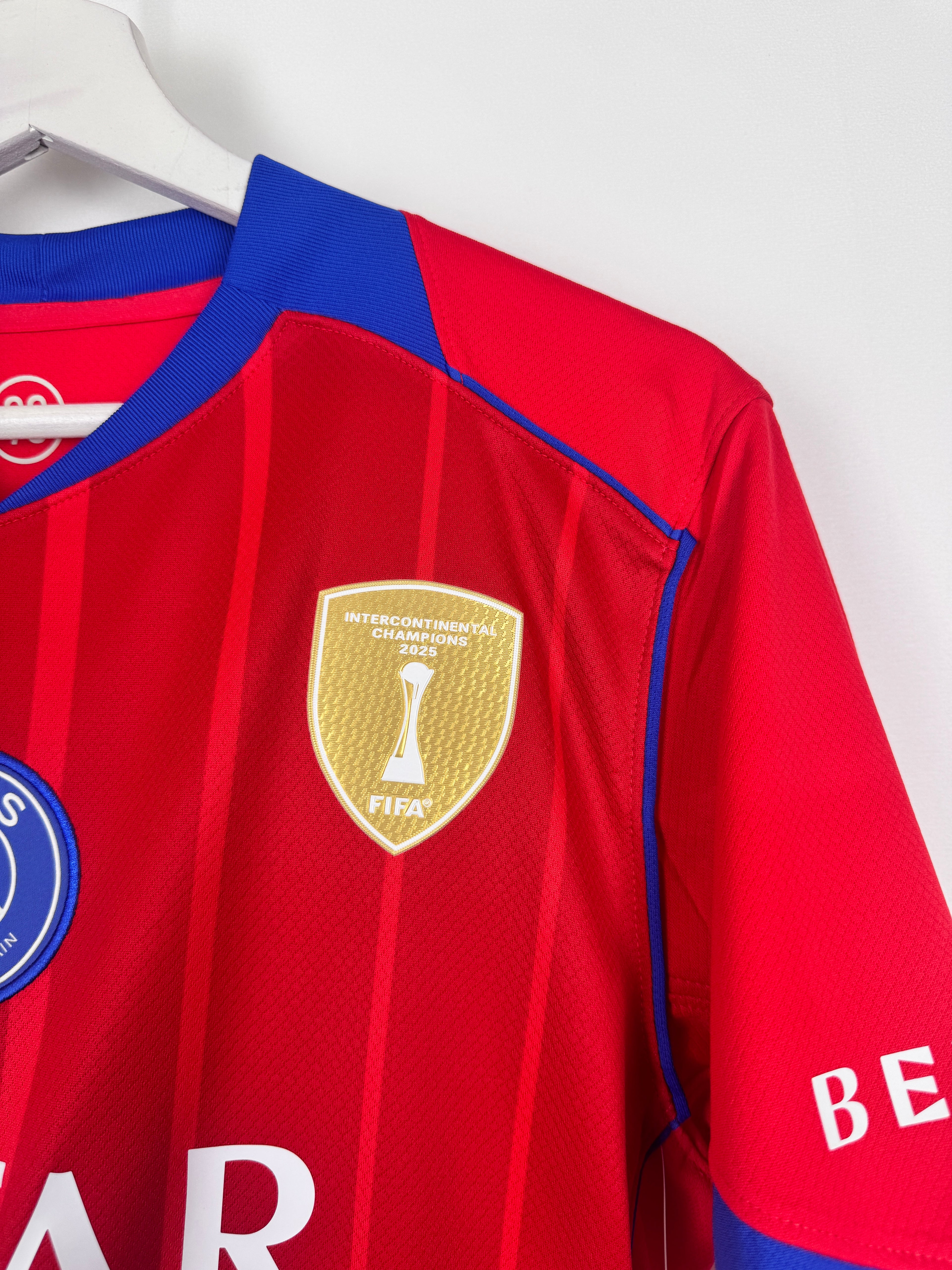 PSG FOOTBALL JERSEY 1997/1998 HOME - NGOTTY #4 (S)