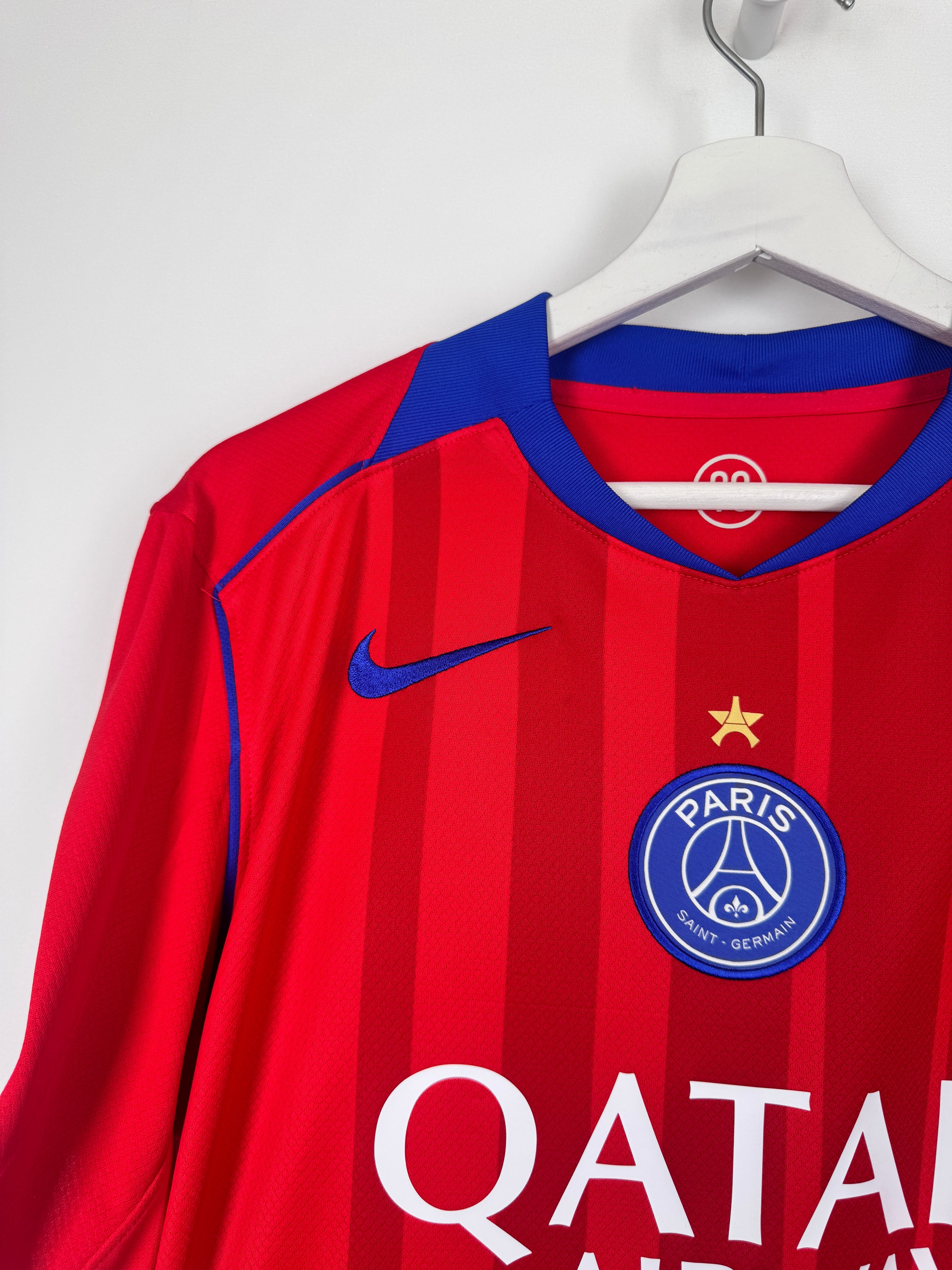 PSG FOOTBALL JERSEY 1997/1998 HOME - NGOTTY #4 (S)