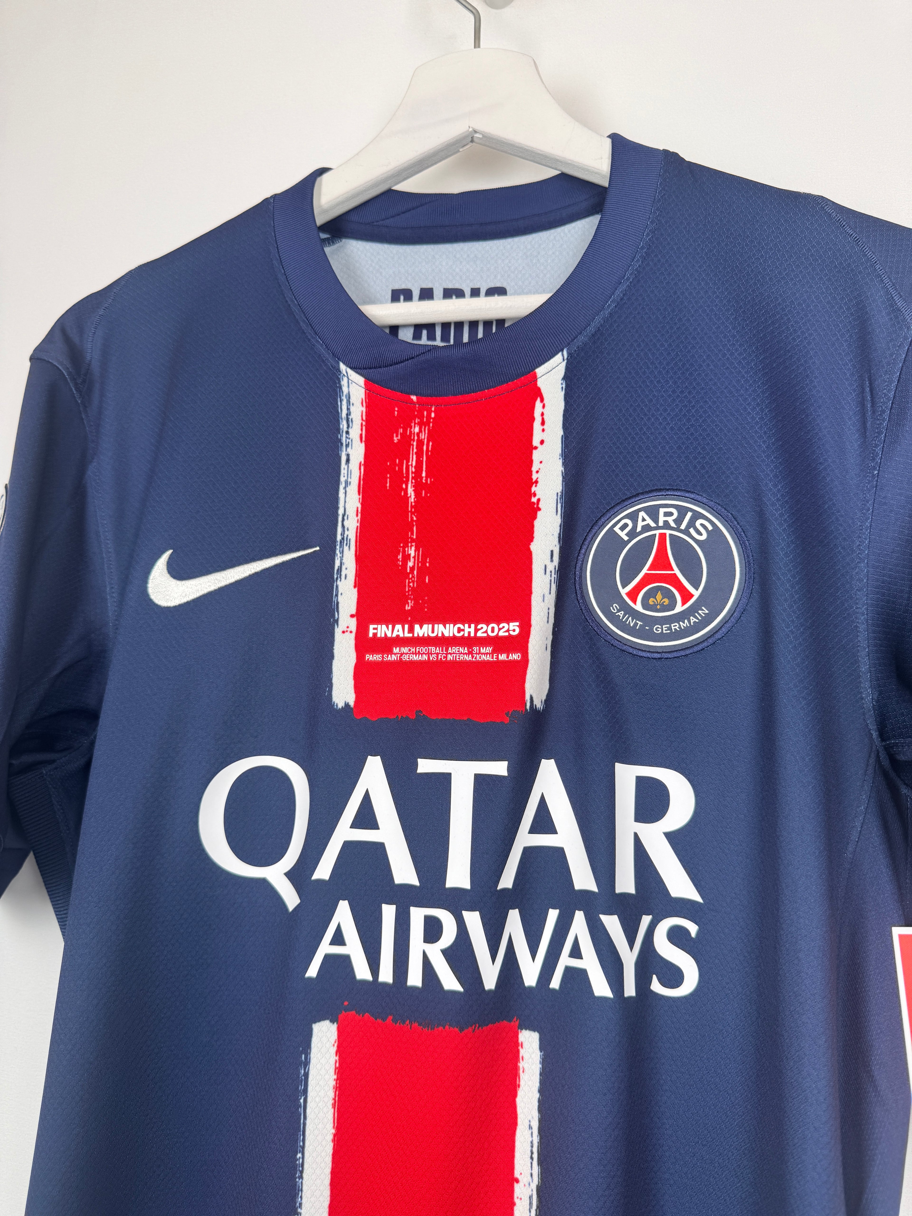 PSG FOOTBALL JERSEY 1997/1998 HOME - NGOTTY #4 (S)