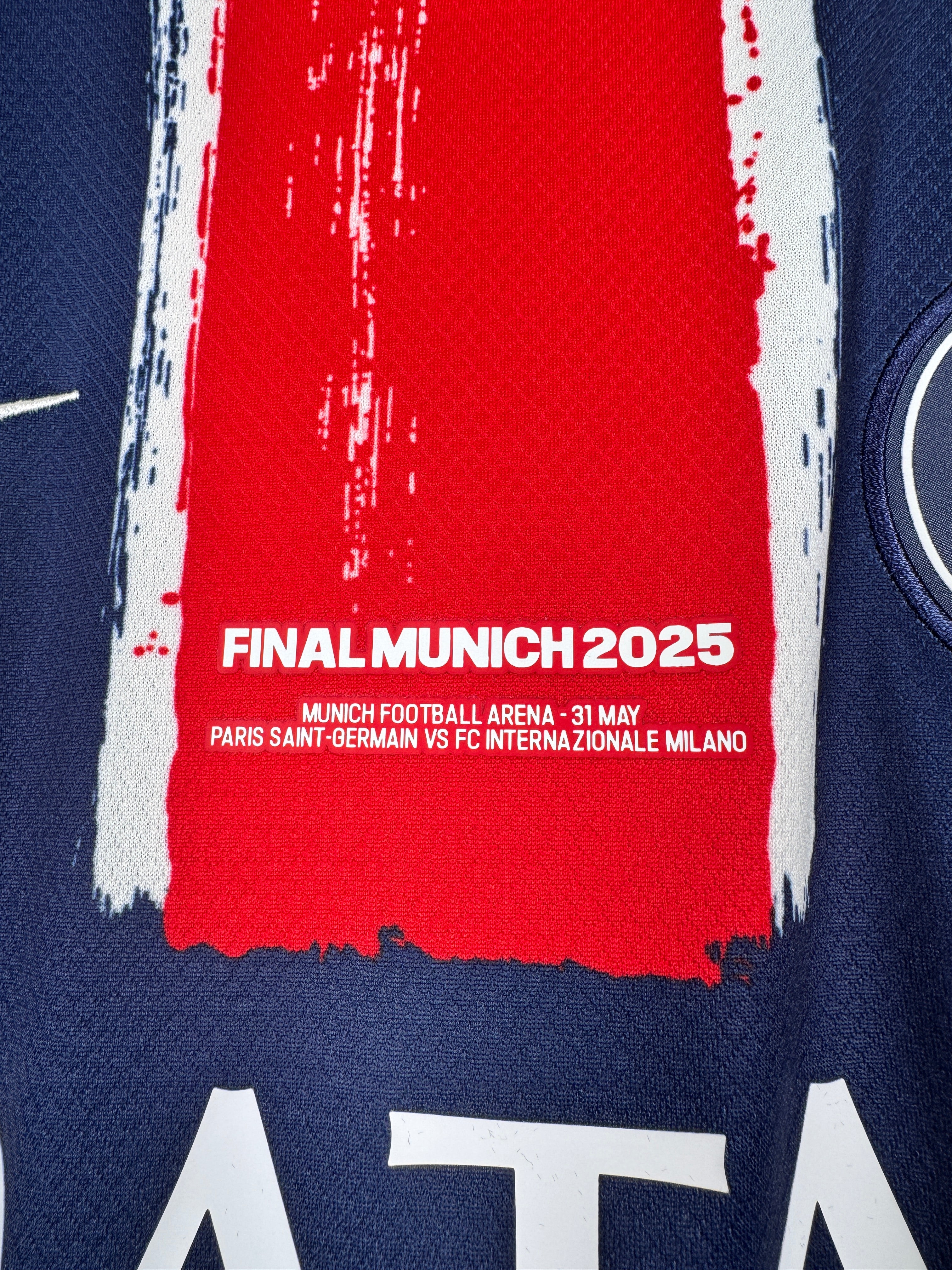 PSG FOOTBALL JERSEY 1997/1998 HOME - NGOTTY #4 (S)