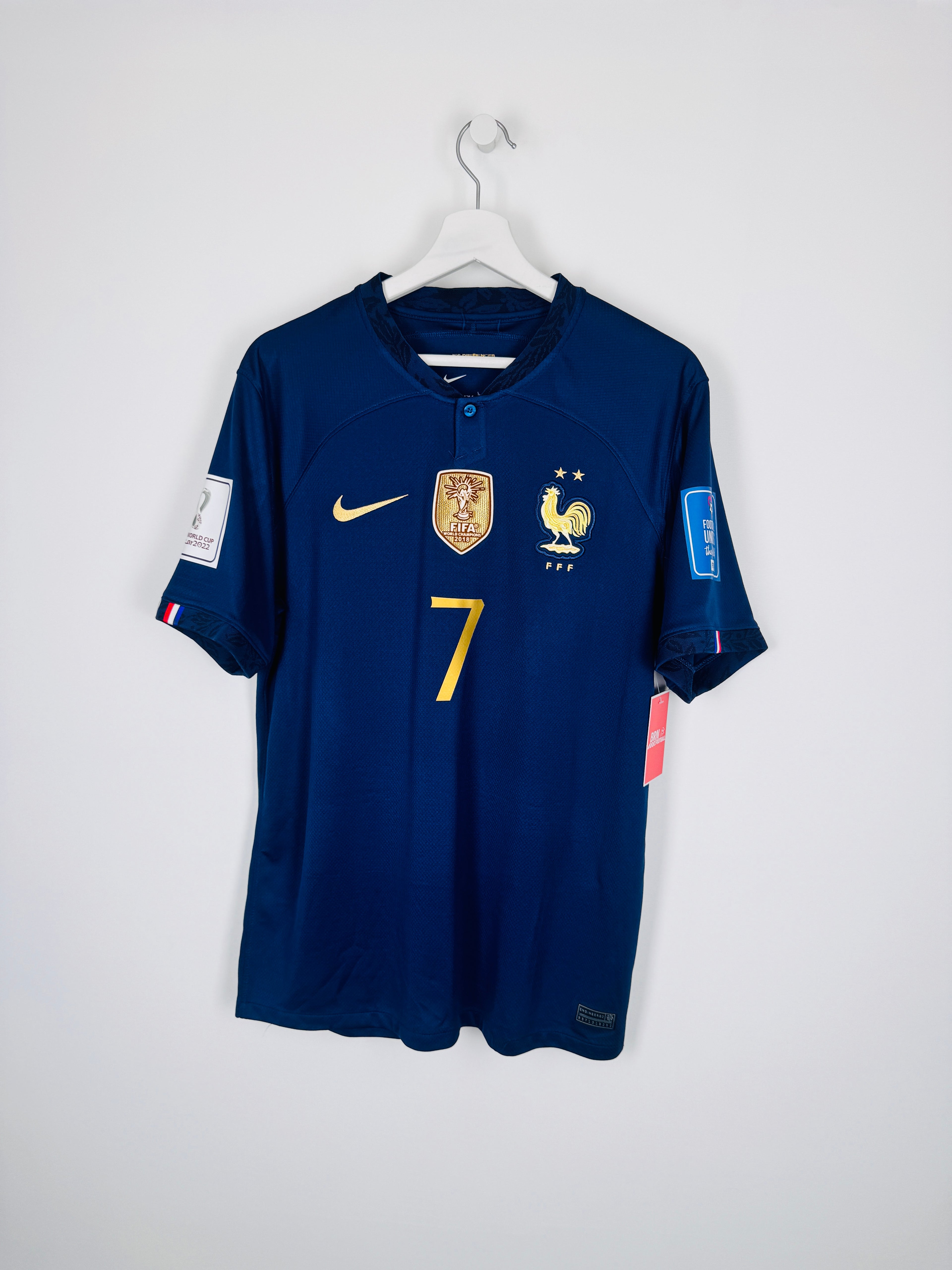 PSG FOOTBALL JERSEY 1997/1998 HOME - NGOTTY #4 (S)