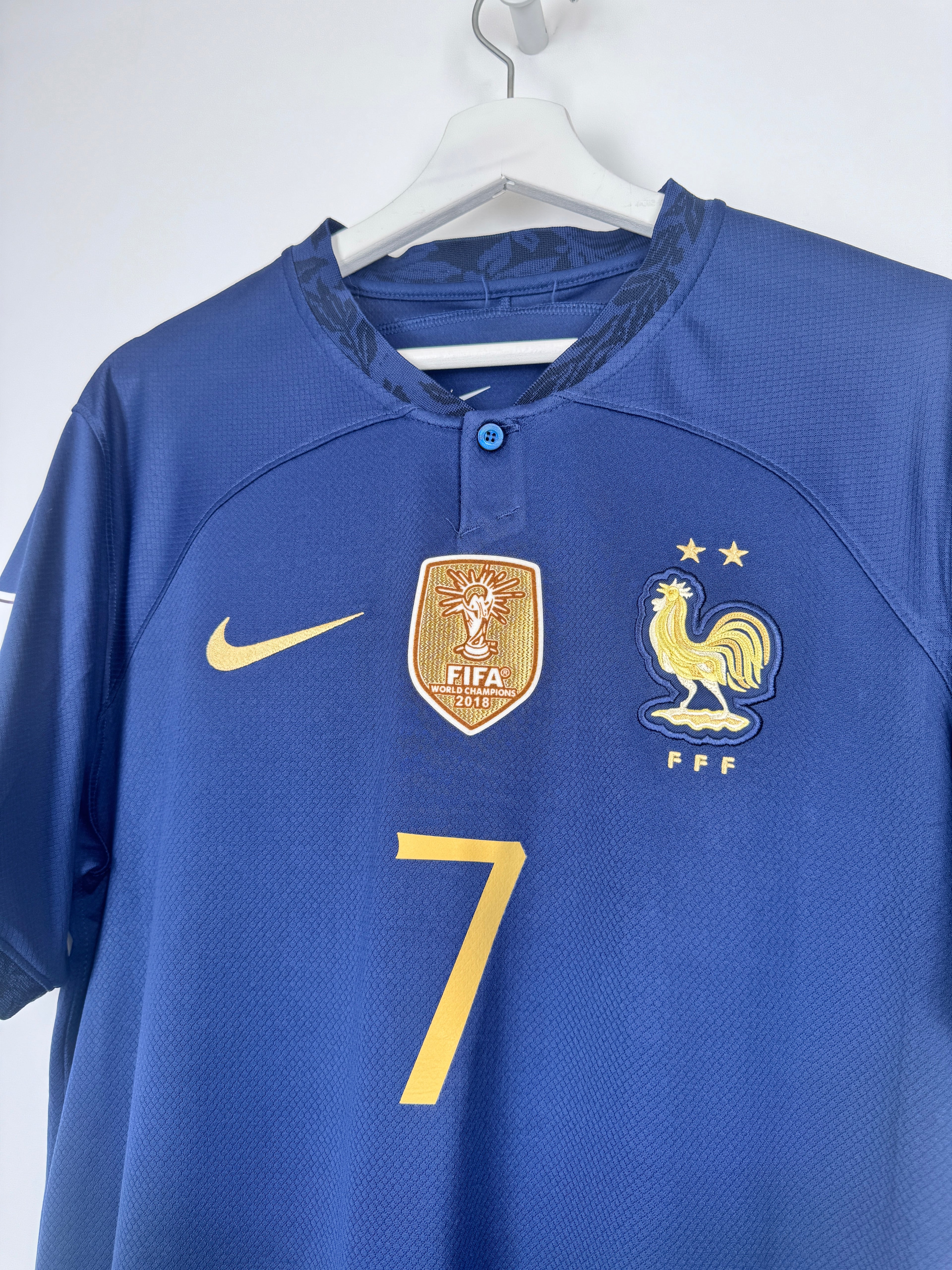 PSG FOOTBALL JERSEY 1997/1998 HOME - NGOTTY #4 (S)