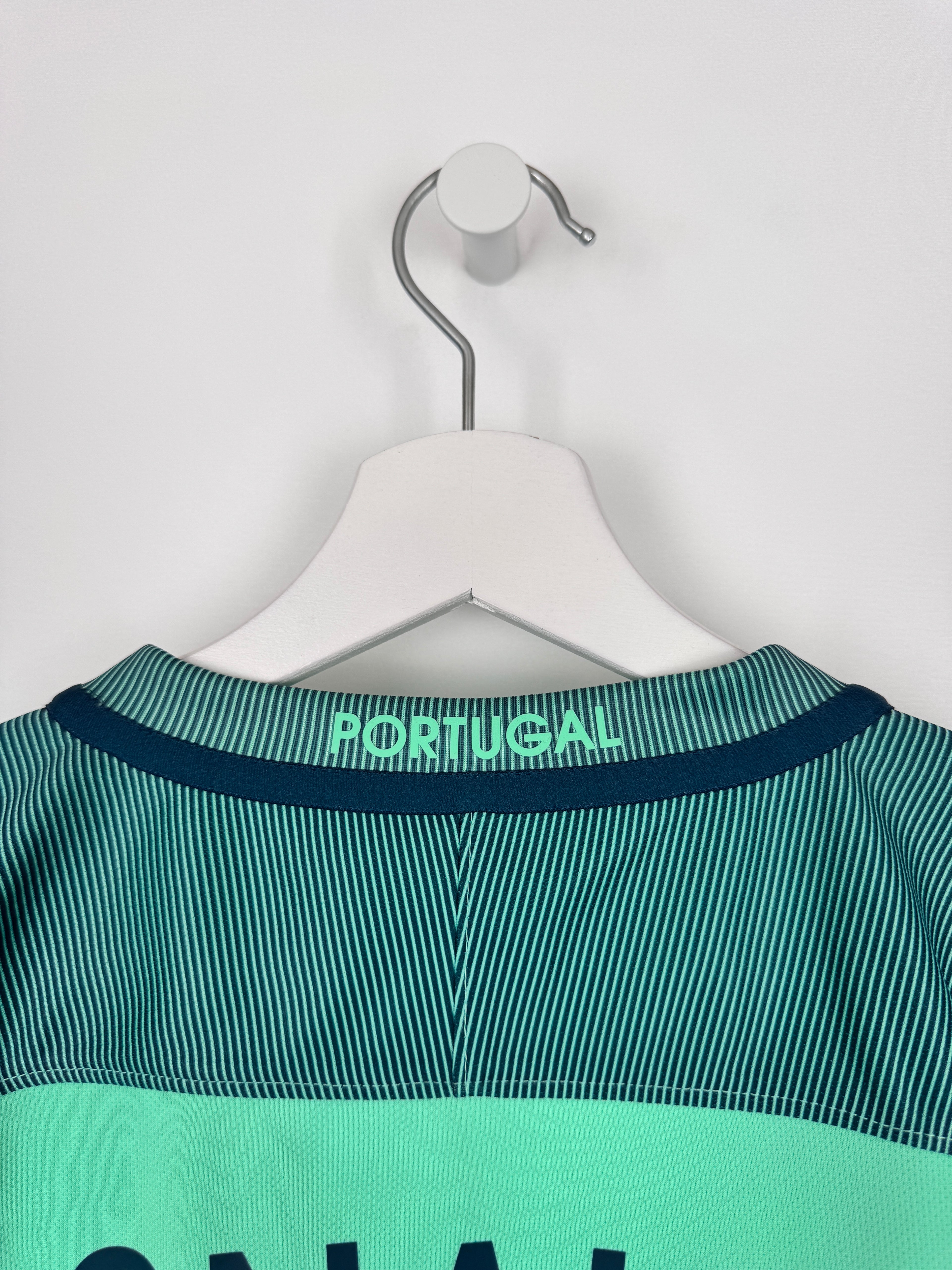 MAILLOT DE FOOTBALL PORTUGAL 2016 EXTÉRIEUR - CRISTIANO RONALDO #7 (S)