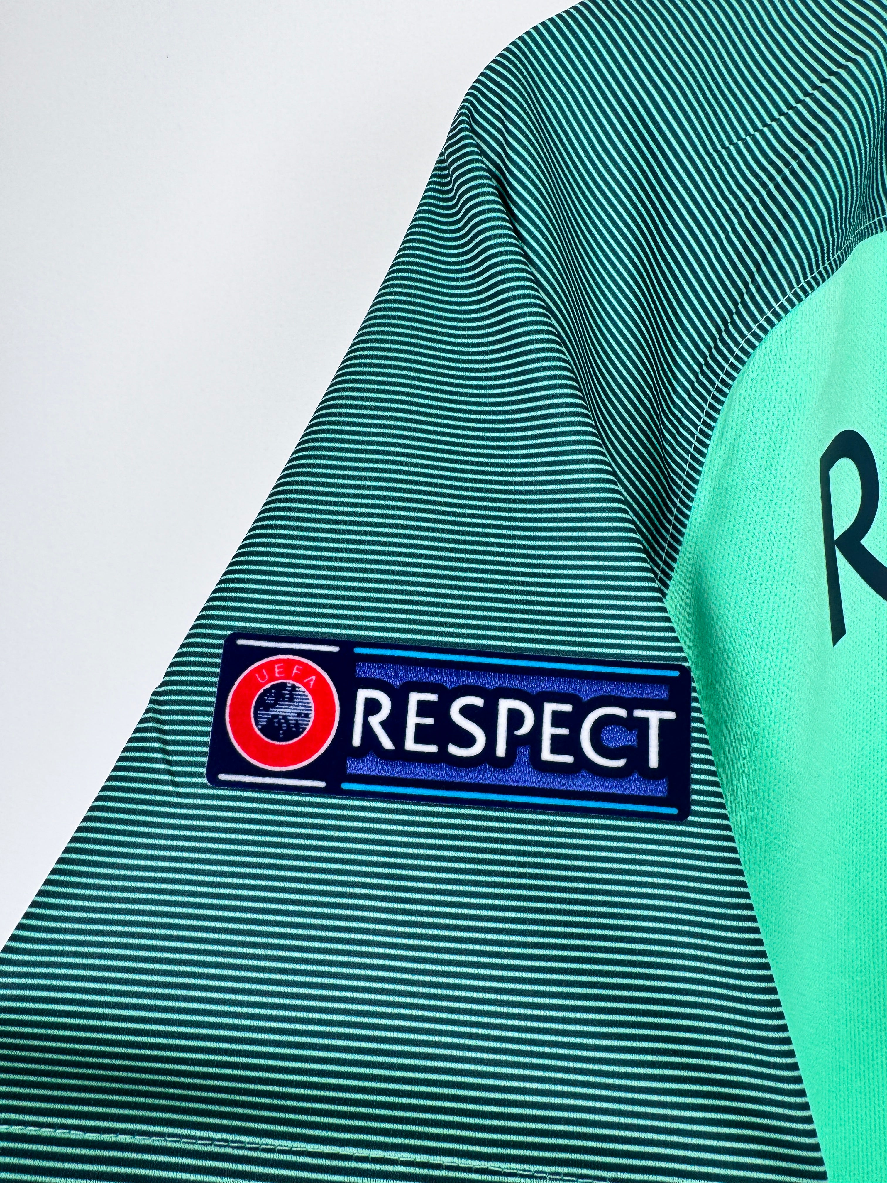 MAILLOT DE FOOTBALL PORTUGAL 2016 EXTÉRIEUR - CRISTIANO RONALDO #7 (S)