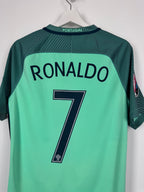 MAILLOT DE FOOTBALL PORTUGAL 2016 EXTÉRIEUR - CRISTIANO RONALDO #7 (S)