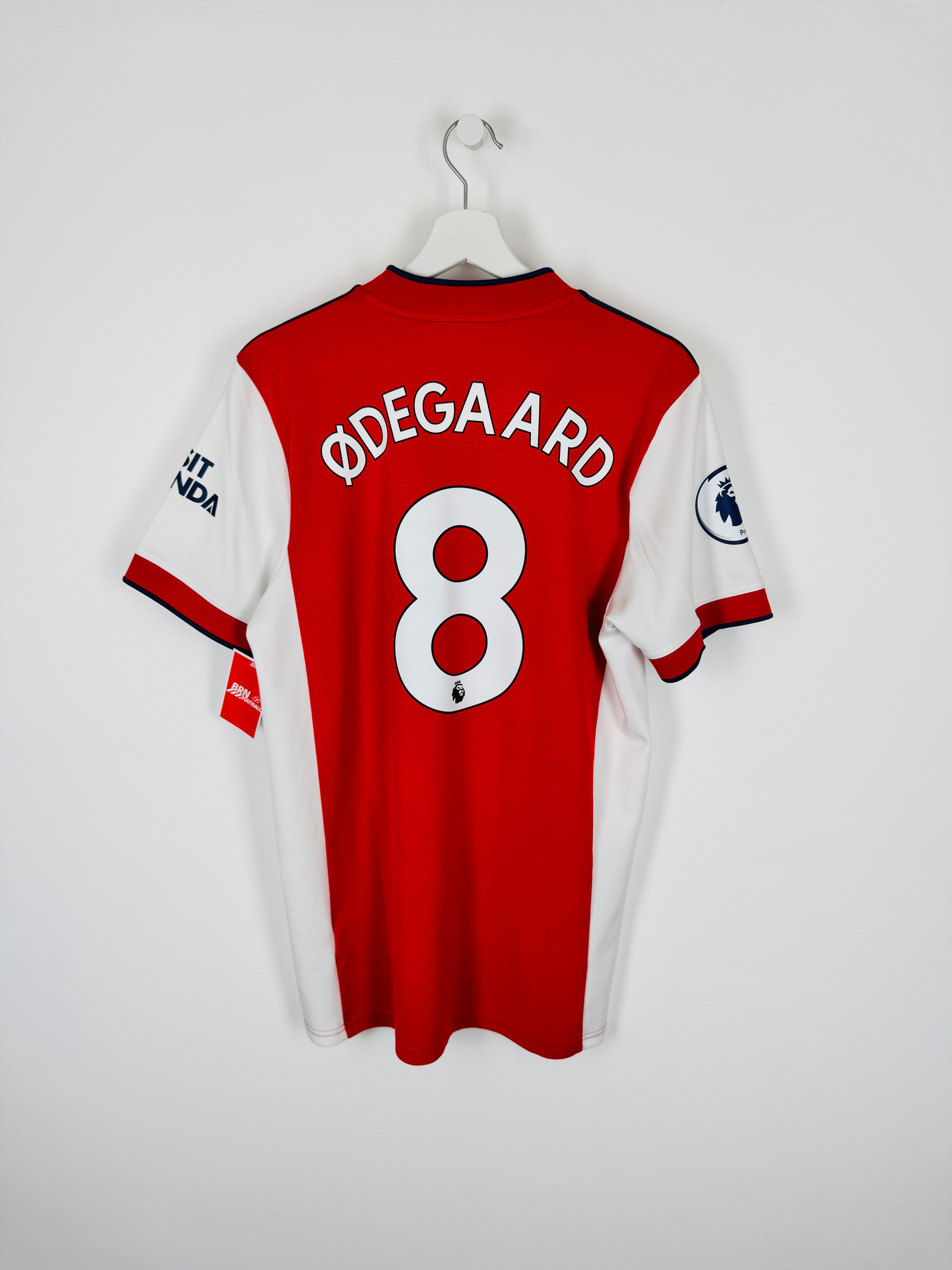 ARSENAL 2021/2022 HOME FOOTBALL JERSEY - ODEGAARD #8 (M)