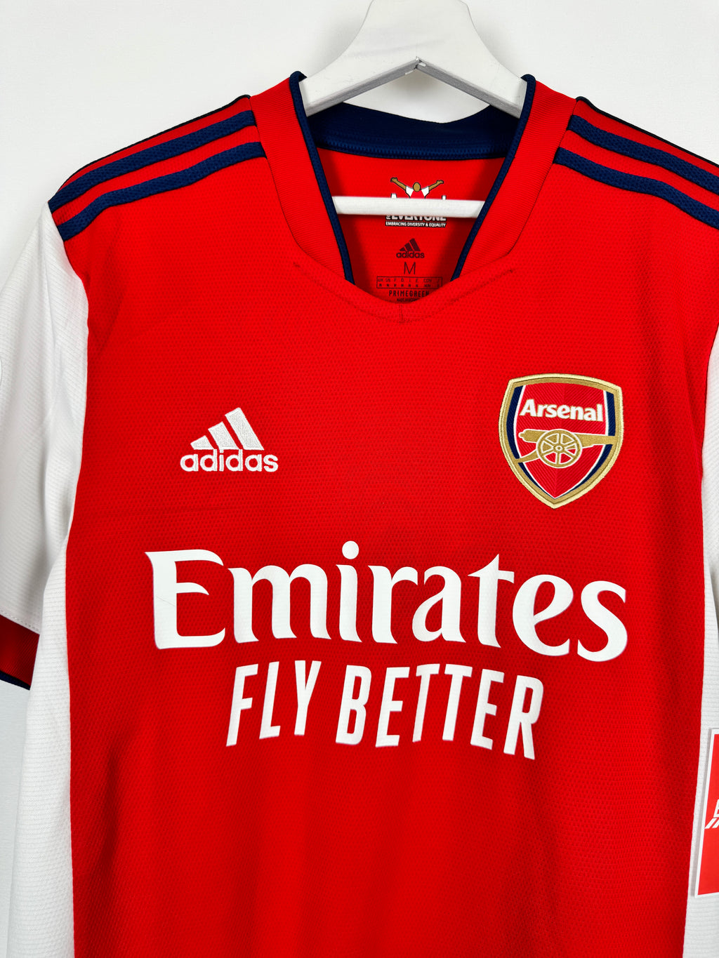 ARSENAL 2021/2022 HOME FOOTBALL JERSEY - ODEGAARD #8 (M)