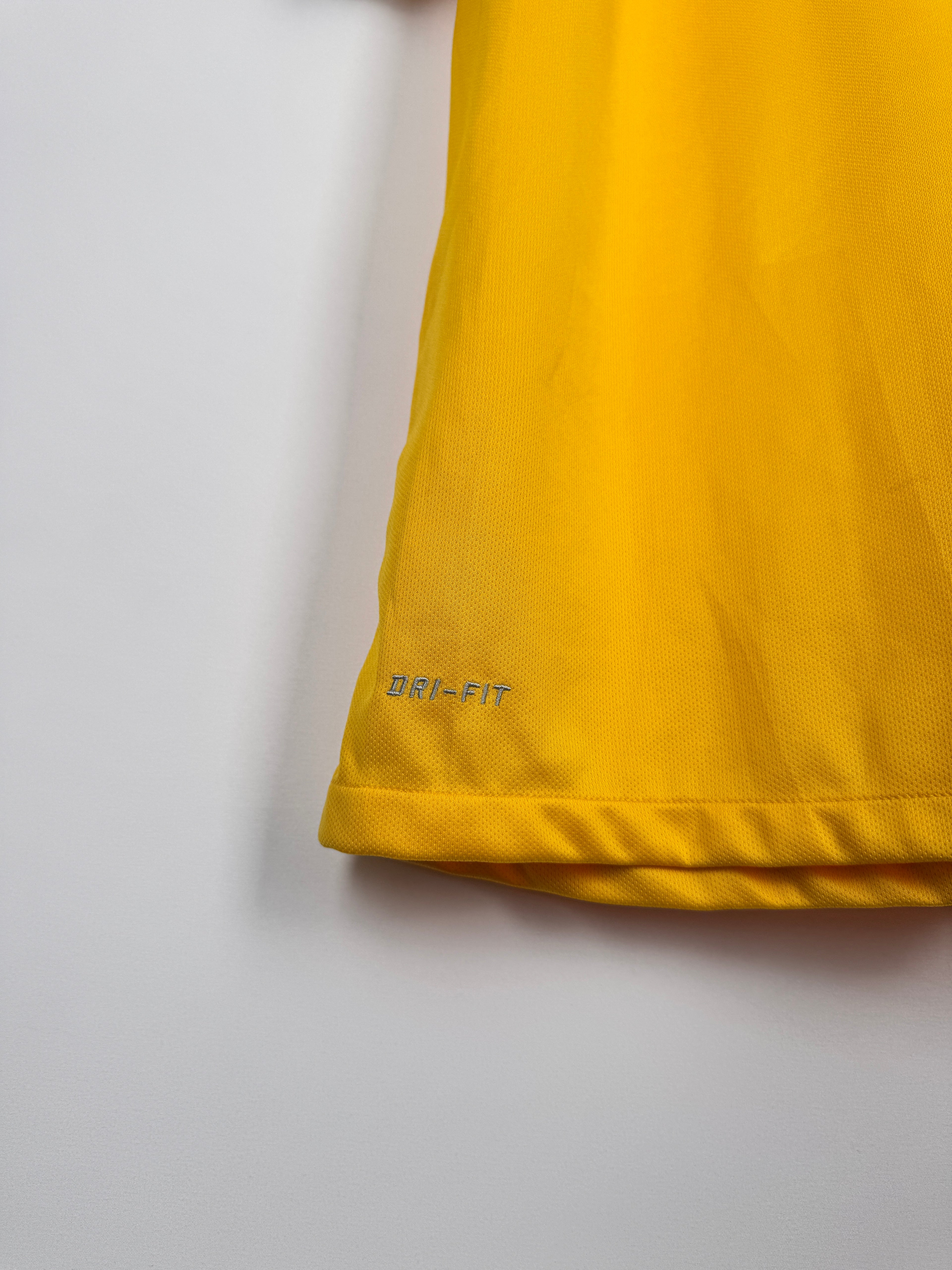 MAILLOT DE FOOTBALL BRÉSIL 2014 DOMICILE - NEYMAR JR #10 (L)