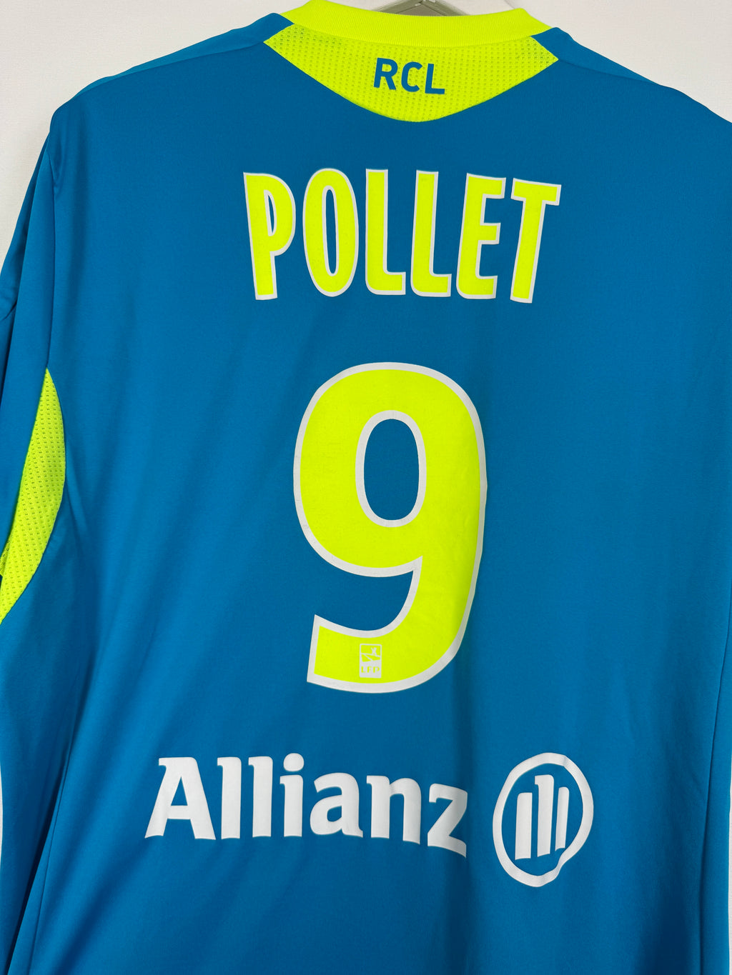 LENS FOOTBALL JERSEY 2011/2012 AWAY - POLLET #9 (L)